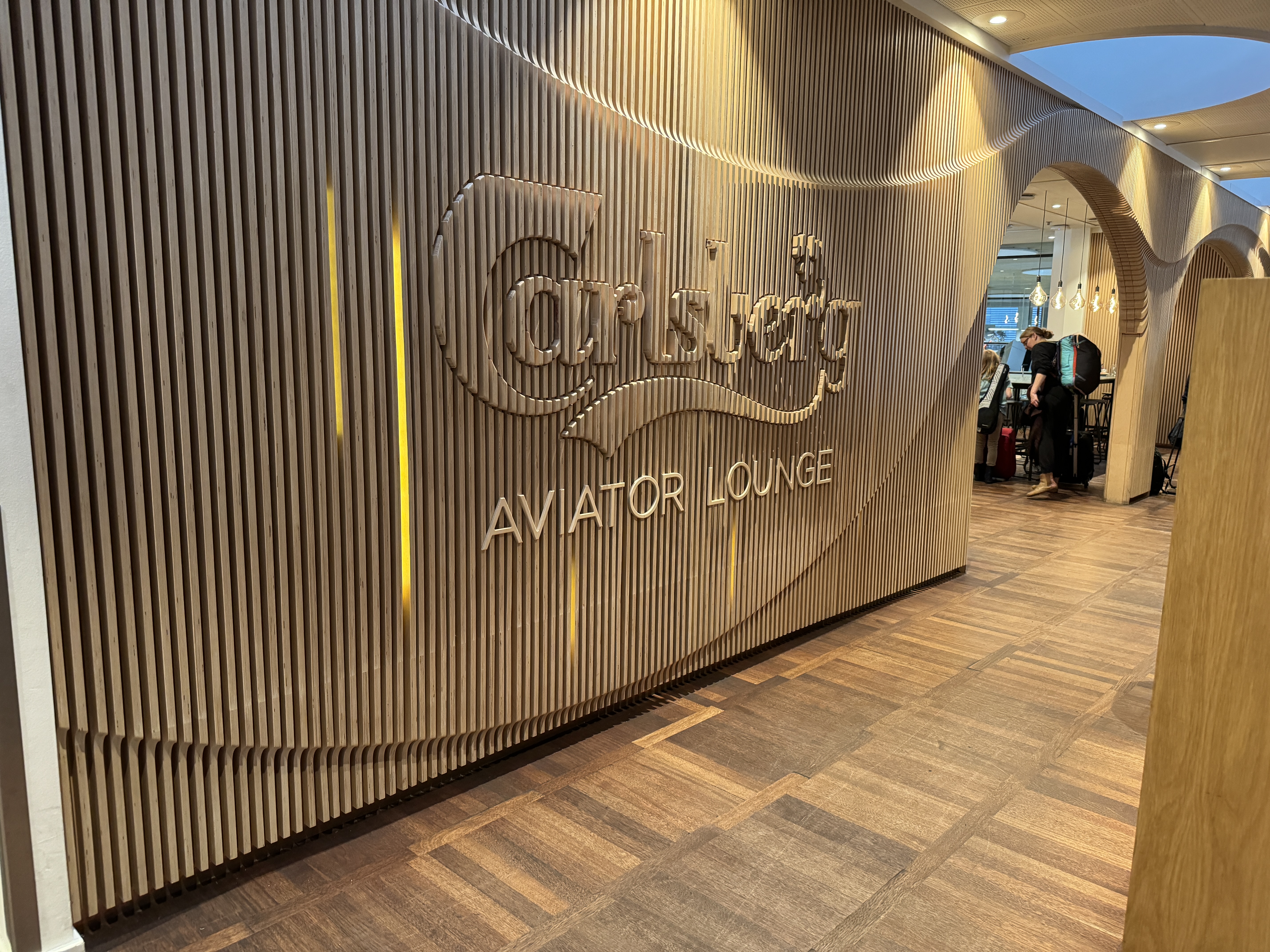 Carlsberg Aviator Lounge CPH branding Carlsberg Aviator Lounge CPH branding