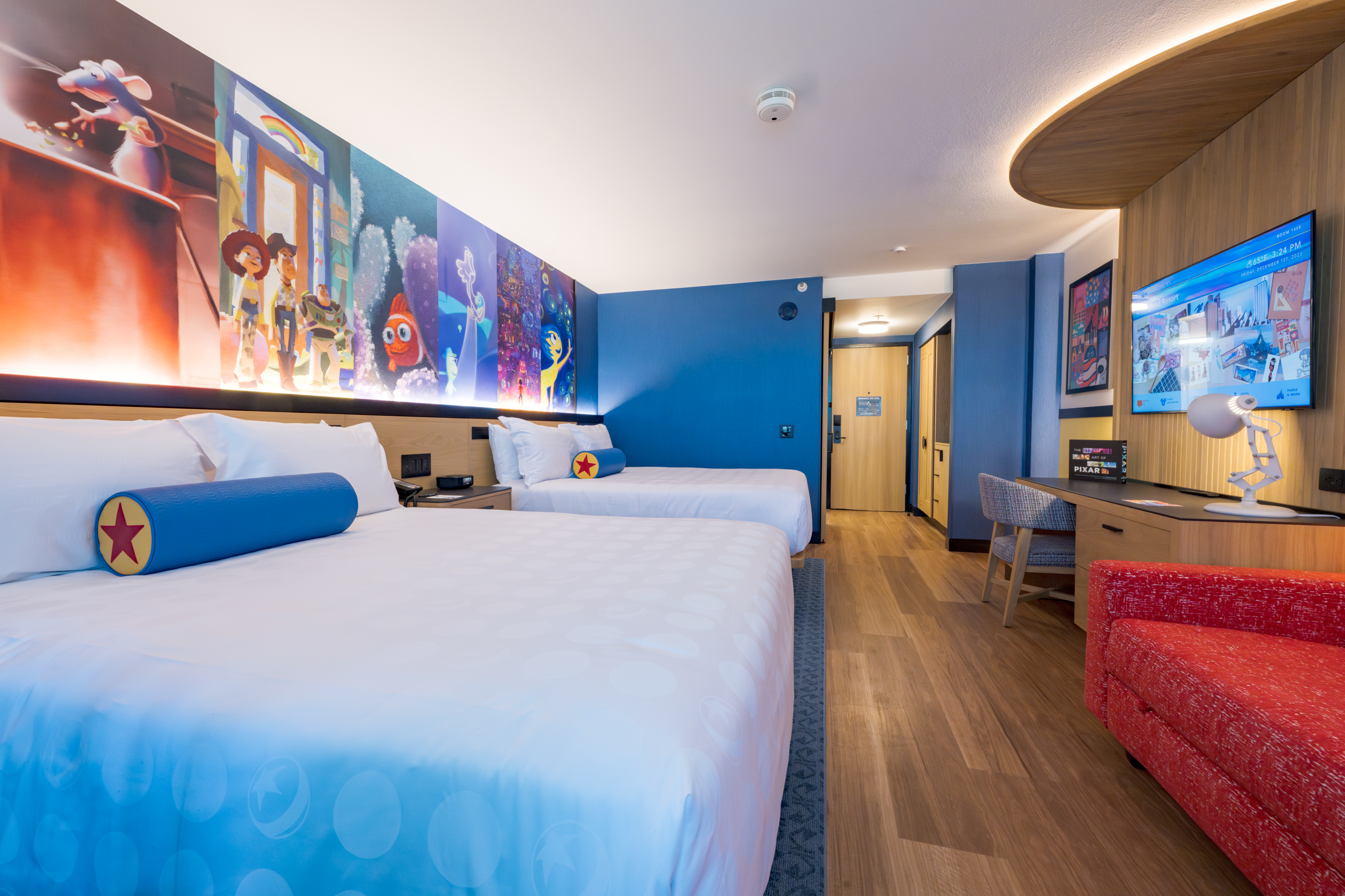 Disney Pixar Disneyland bed