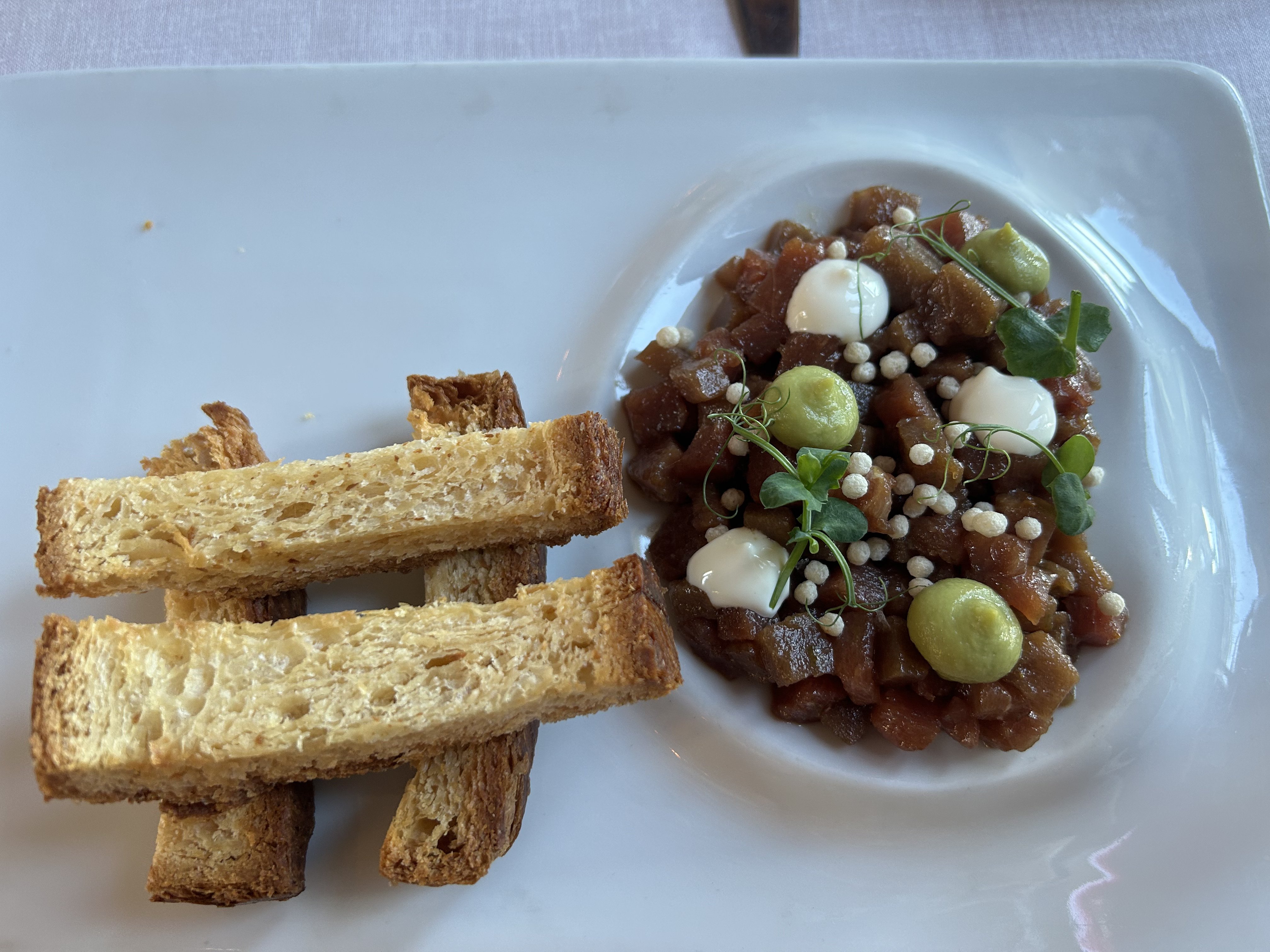 The Principal Madrid El Atico tuna tartar The Principal Madrid El Atico tuna tartar
