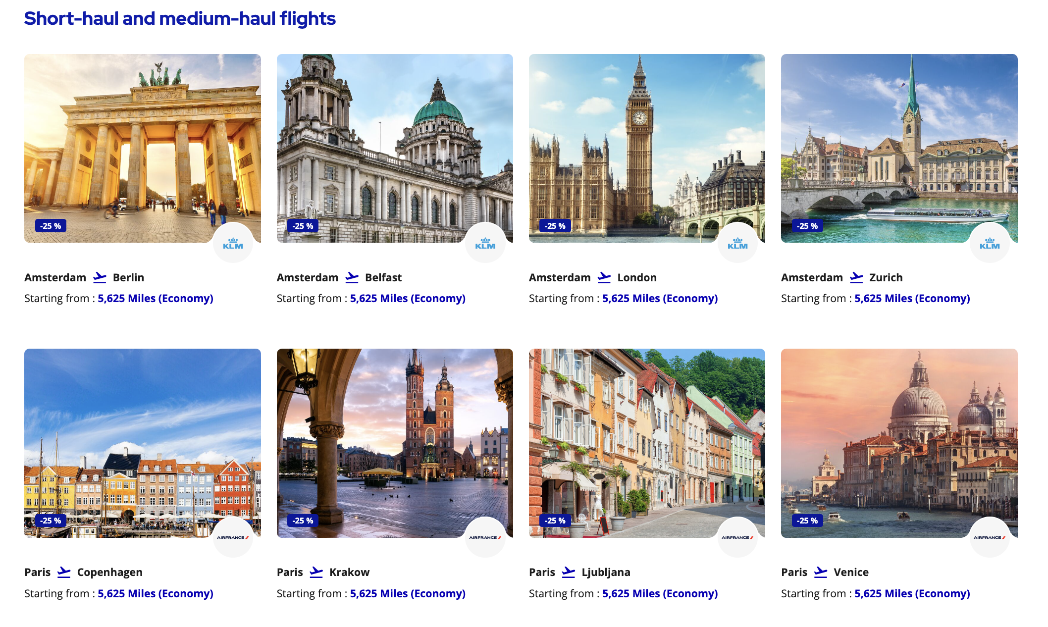 Flying blue promo rewards jan 2024