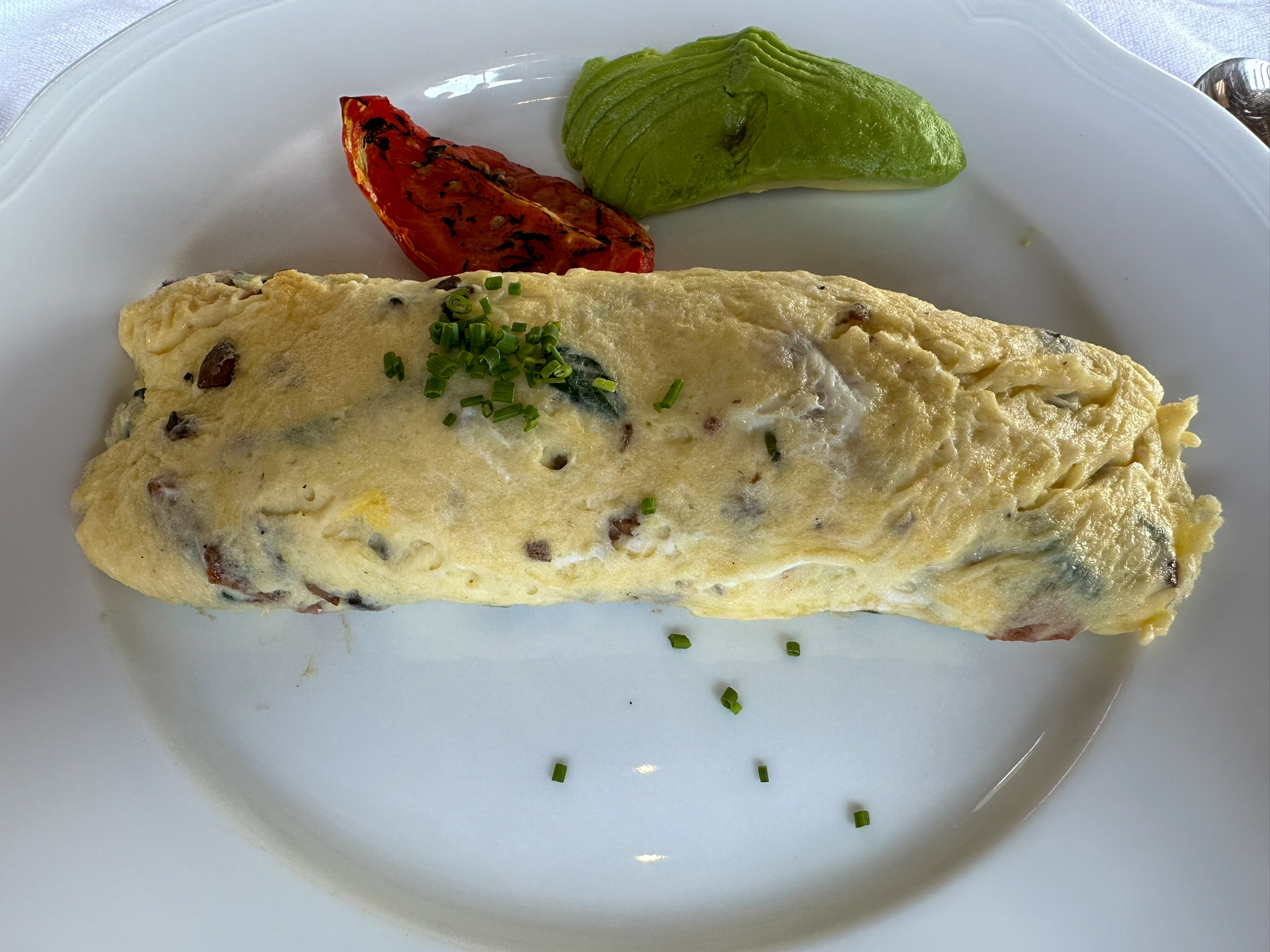 Four Seasons Tamarindo Coyul custom omelet Four Seasons Tamarindo Coyul custom omelet