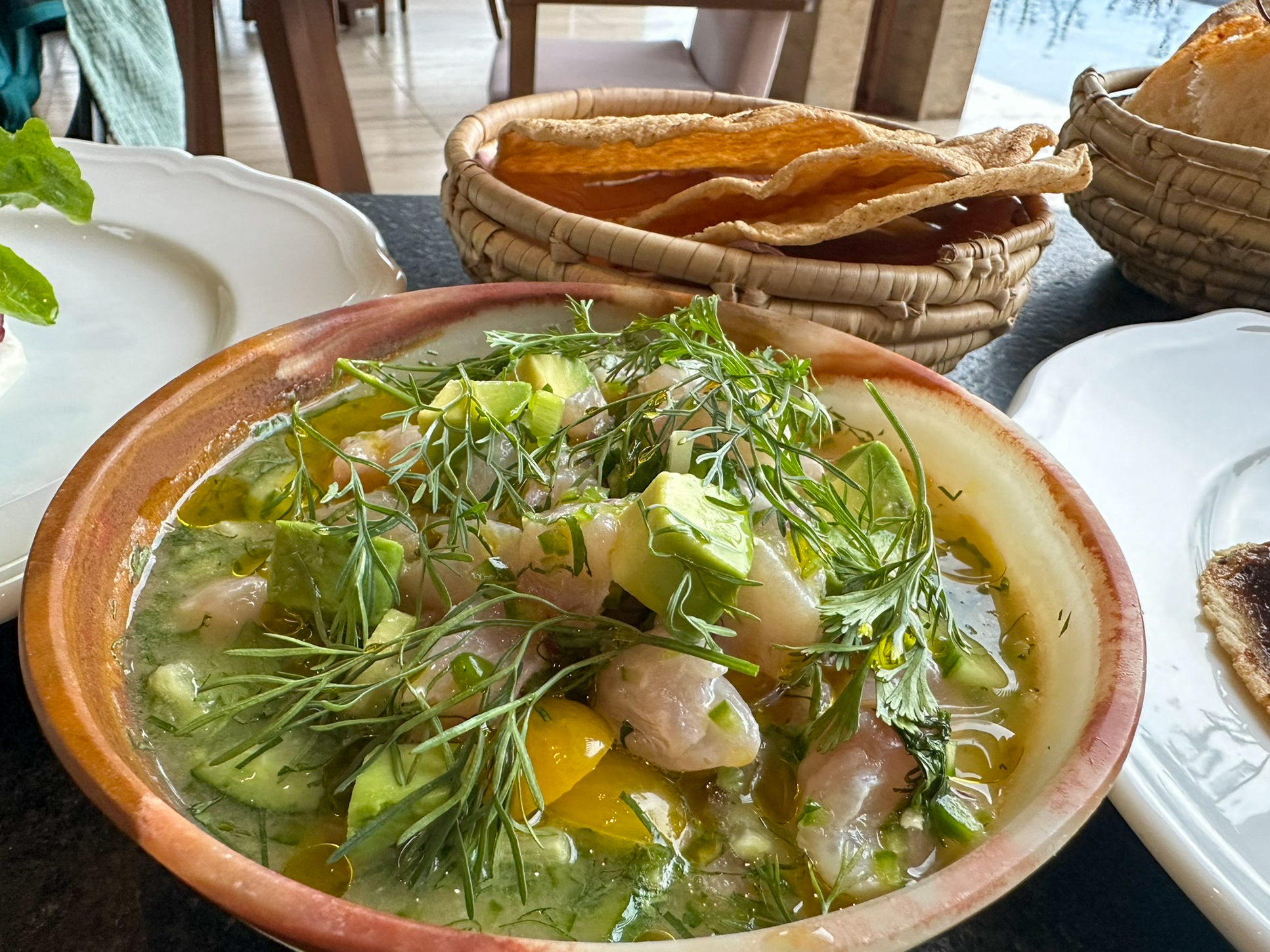 Four Seasons Tamarindo Coyul fish ceviche Four Seasons Tamarindo Coyul fish ceviche