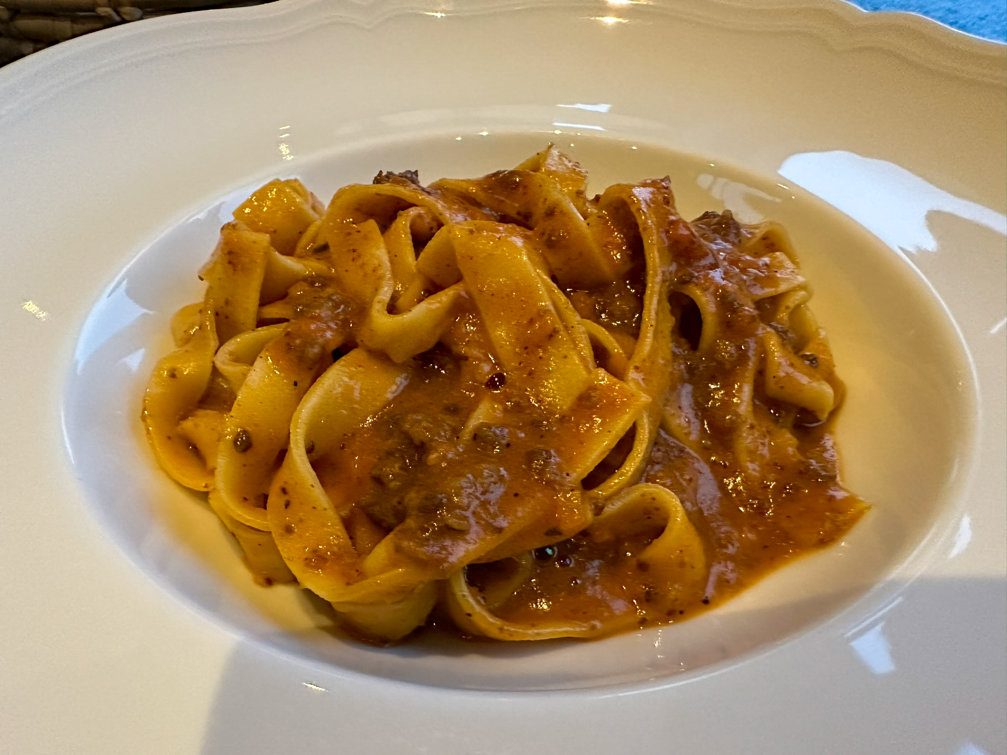 Four Seasons Tamarindo Coyul tagliatelle ragu Four Seasons Tamarindo Coyul tagliatelle ragu