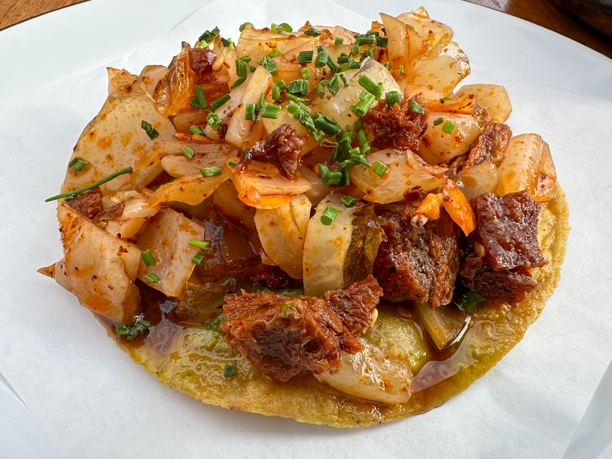 Four Seasons Tamarindo Nacho Taqueria tostada guera Four Seasons Tamarindo Nacho Taqueria tostada guera