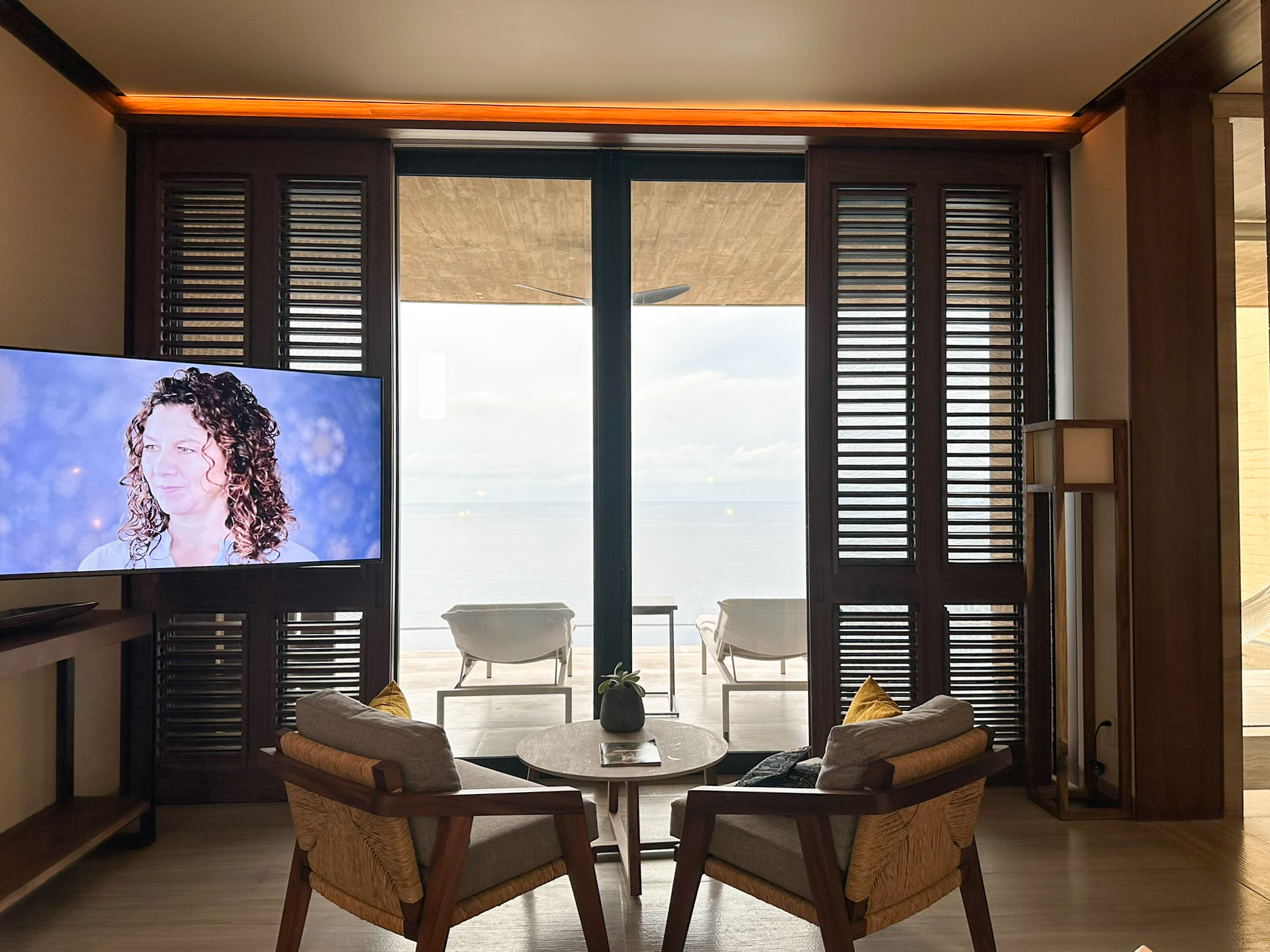 Four Seasons Tamarindo Suite floor to ceiling windows and views Four Seasons Tamarindo Suite floor to ceiling windows and views