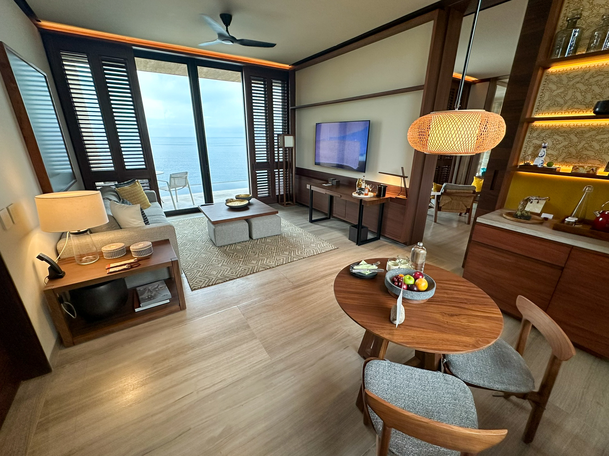 Four Seasons Tamarindo Suite living room Four Seasons Tamarindo Suite living room