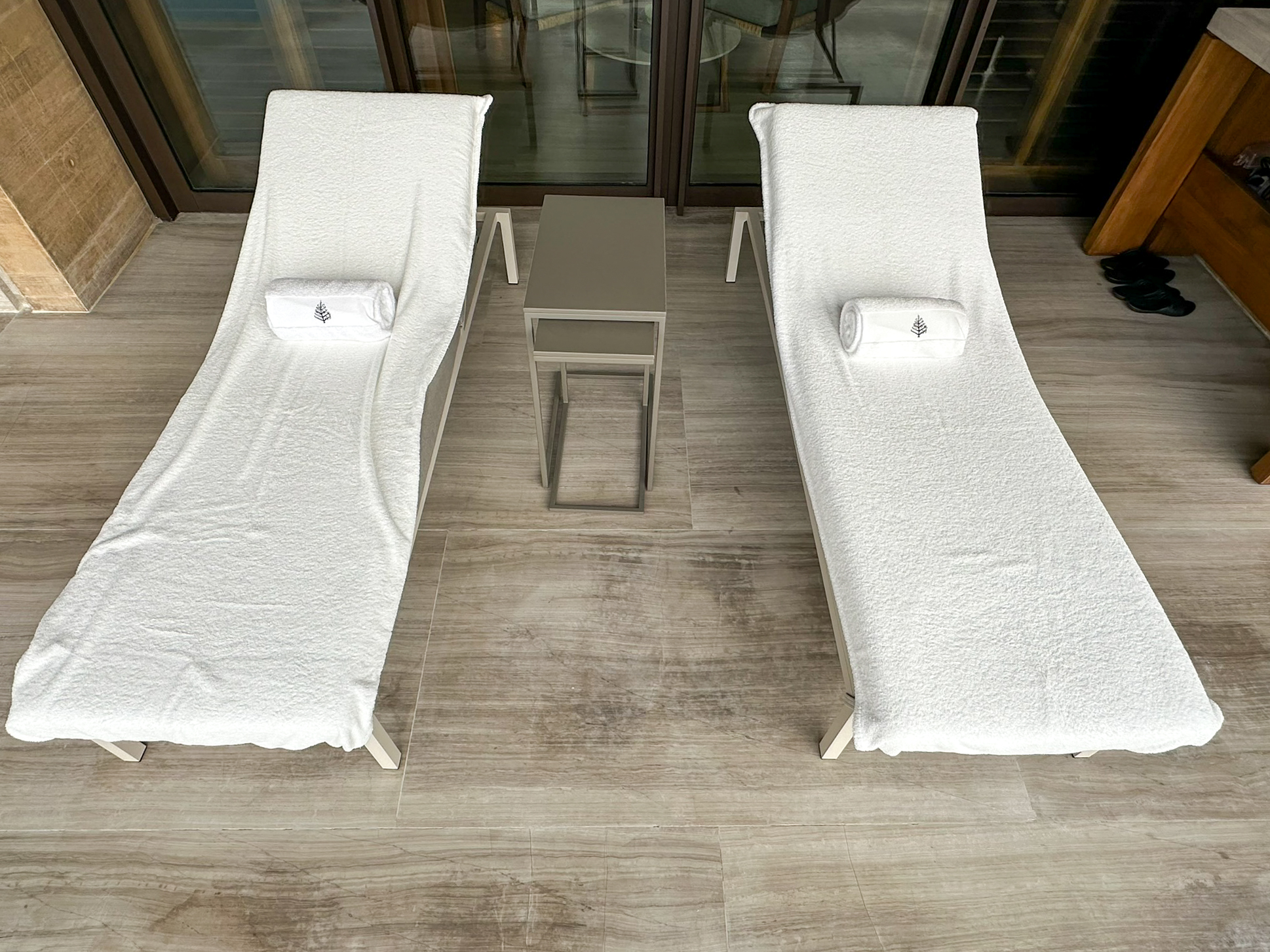 Four Seasons Tamarindo Suite sun loungers Four Seasons Tamarindo Suite sun loungers