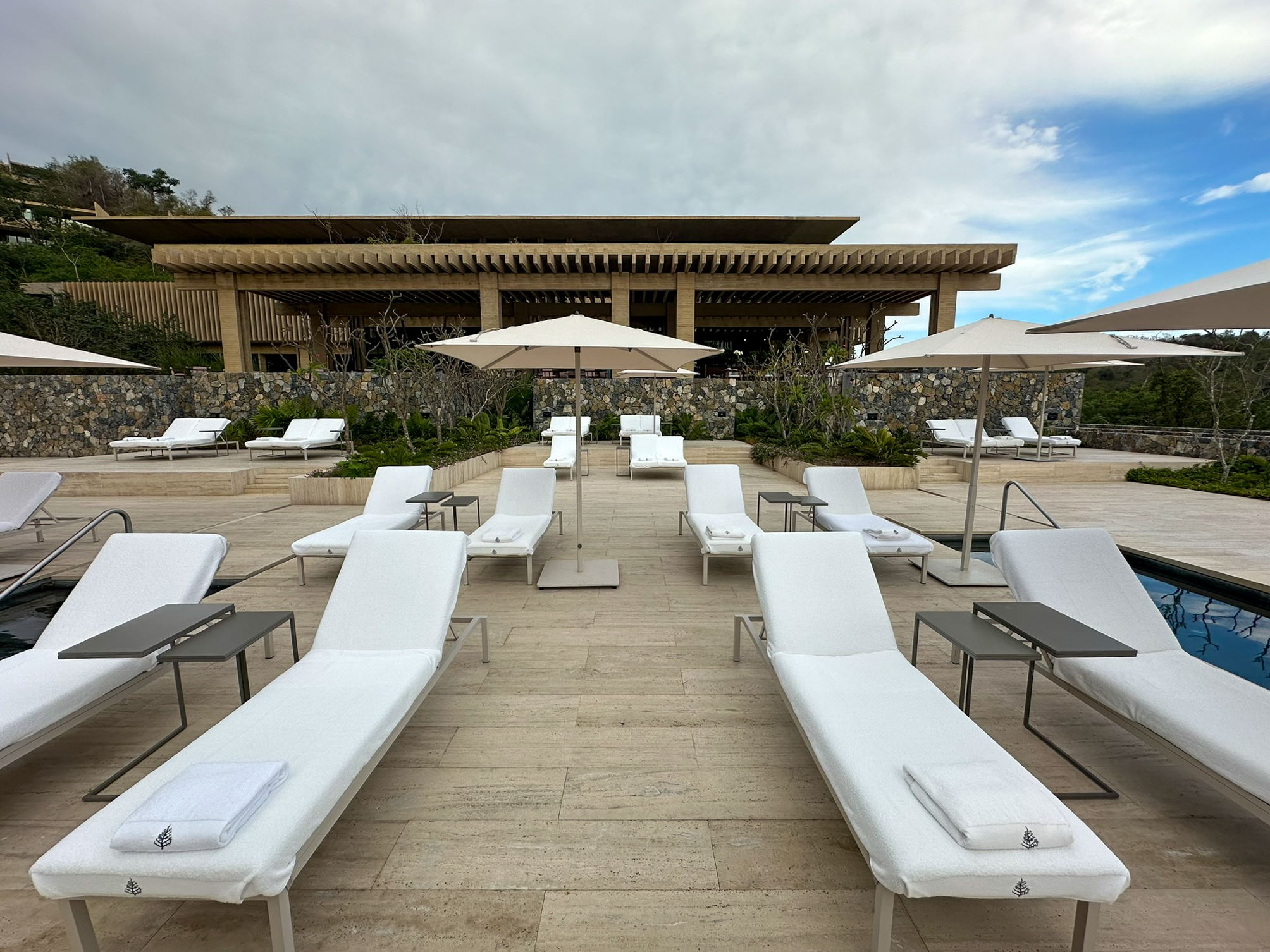 Four Seasons Tamarindo family pool chairs Four Seasons Tamarindo family pool chairs