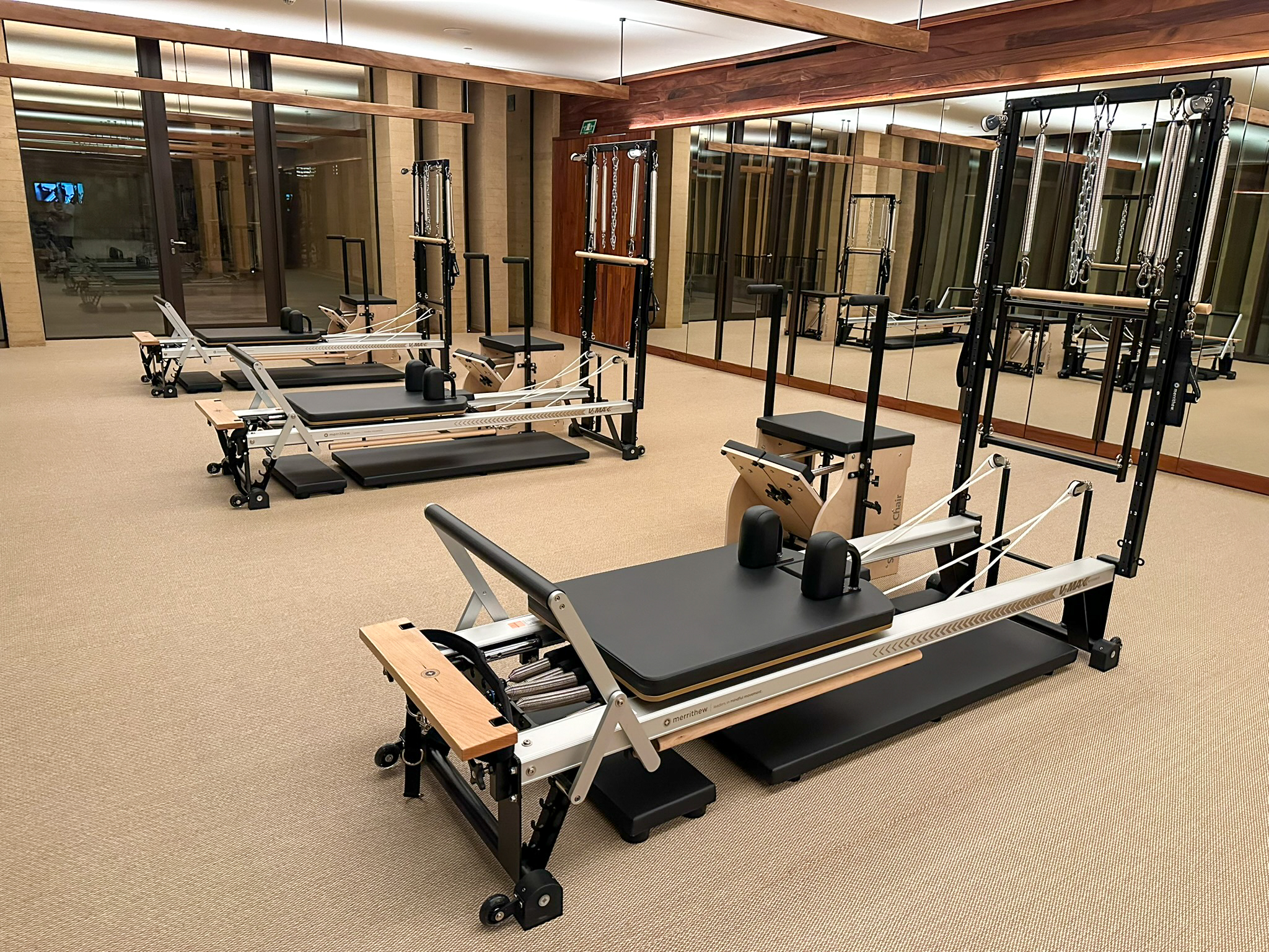 Four Seasons Tamarindo fitness center Pilates reformers Four Seasons Tamarindo fitness center Pilates reformers