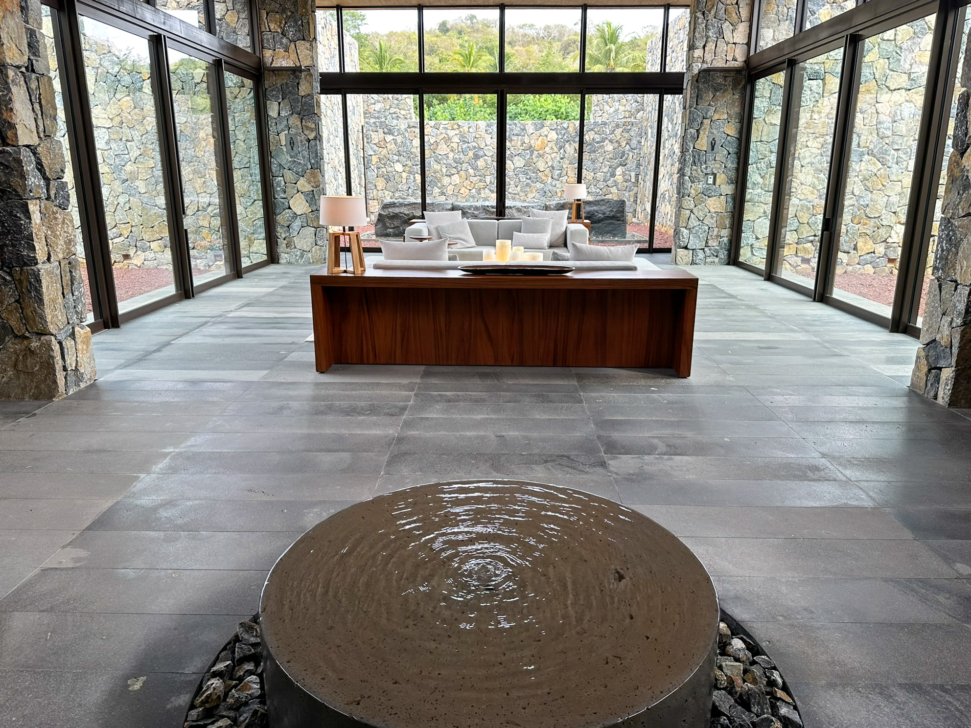 Four Seasons Tamarindo spa lobby Four Seasons Tamarindo spa lobby