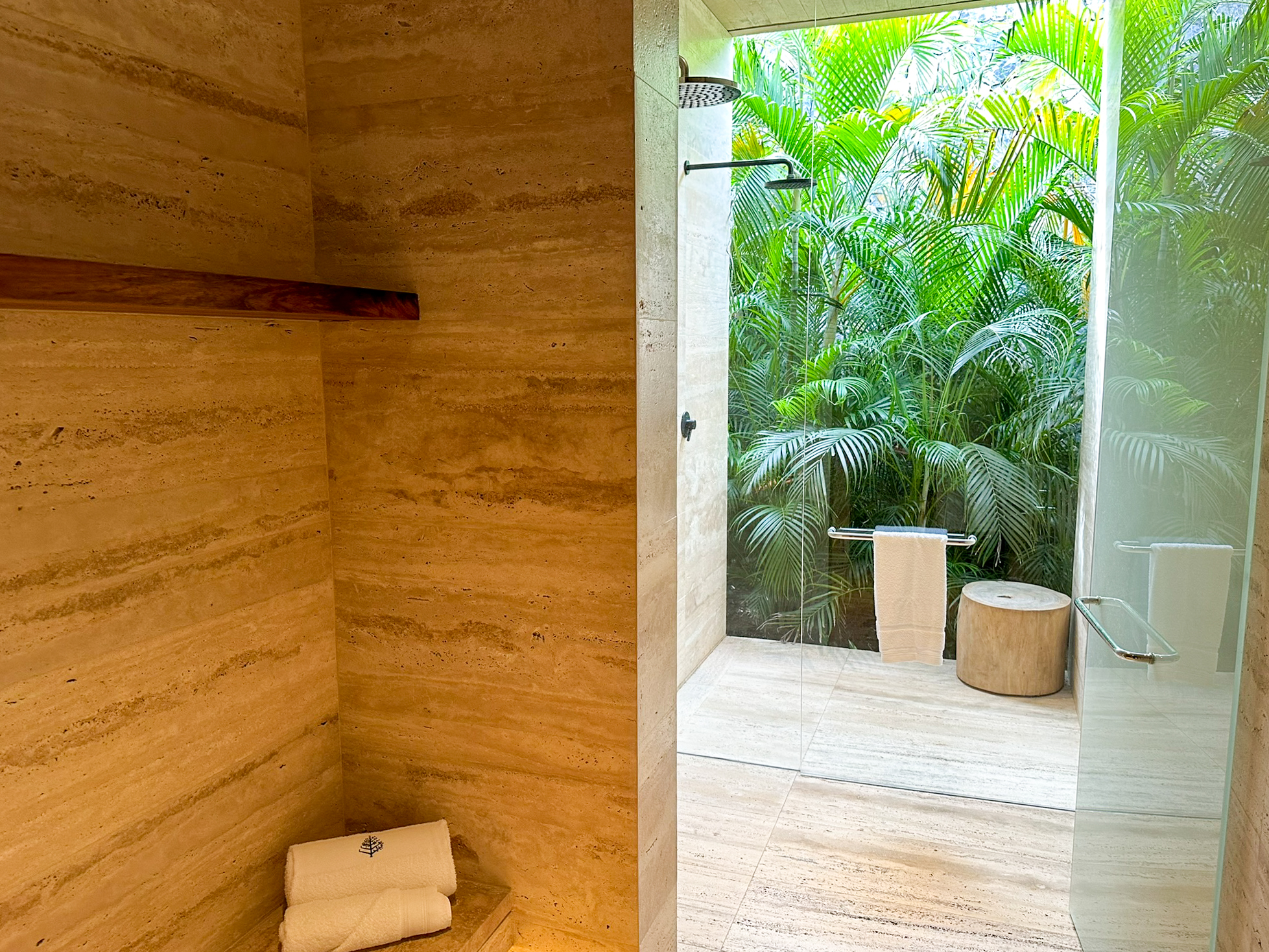 Four Seasons Tamarindo spa showers Four Seasons Tamarindo spa showers