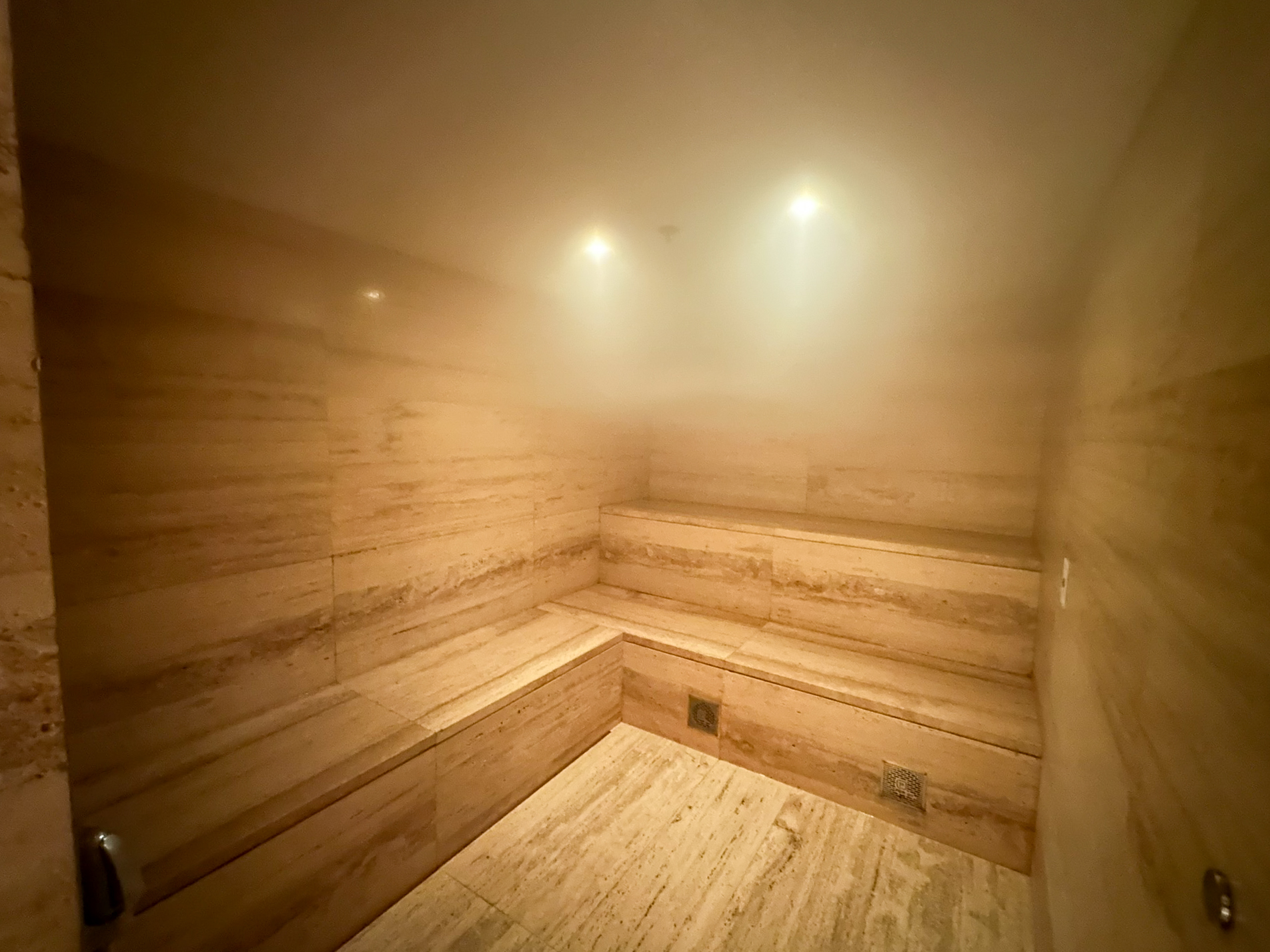 Four Seasons Tamarindo spa steam room Four Seasons Tamarindo spa steam room