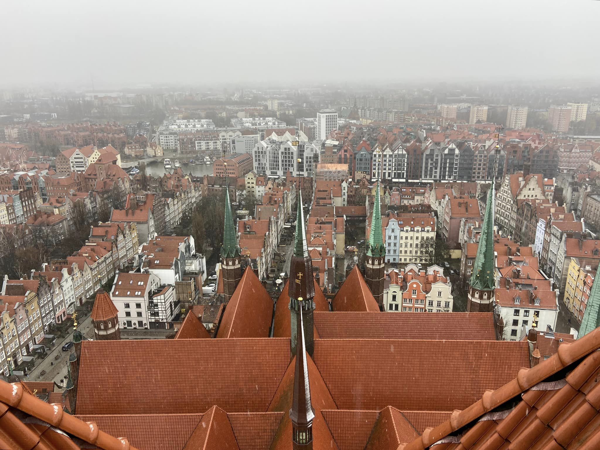 Gdansk view from St Marys Church Gdansk view from St Marys Church