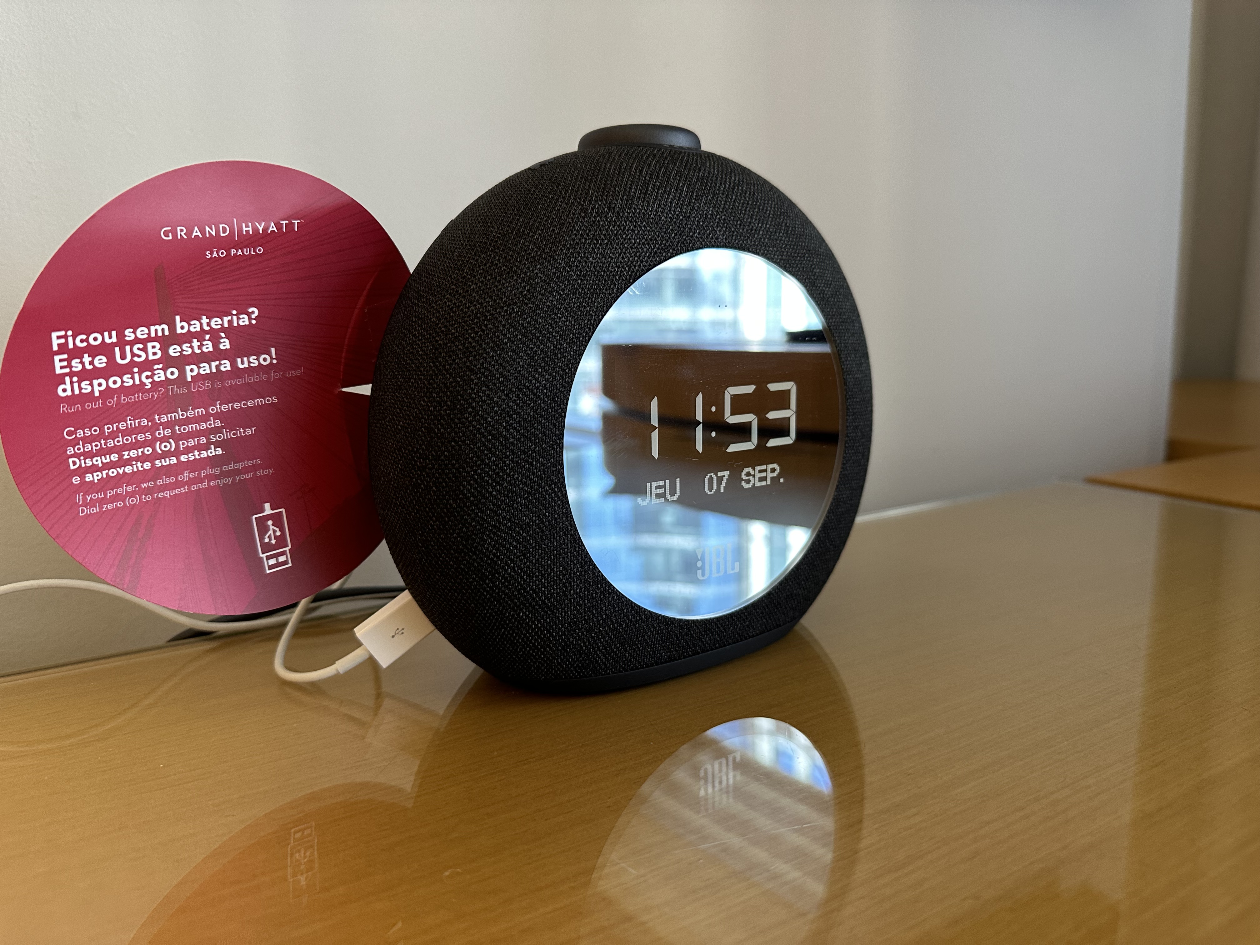 Grand Hyatt Sao Paulo Bluetooth alarm