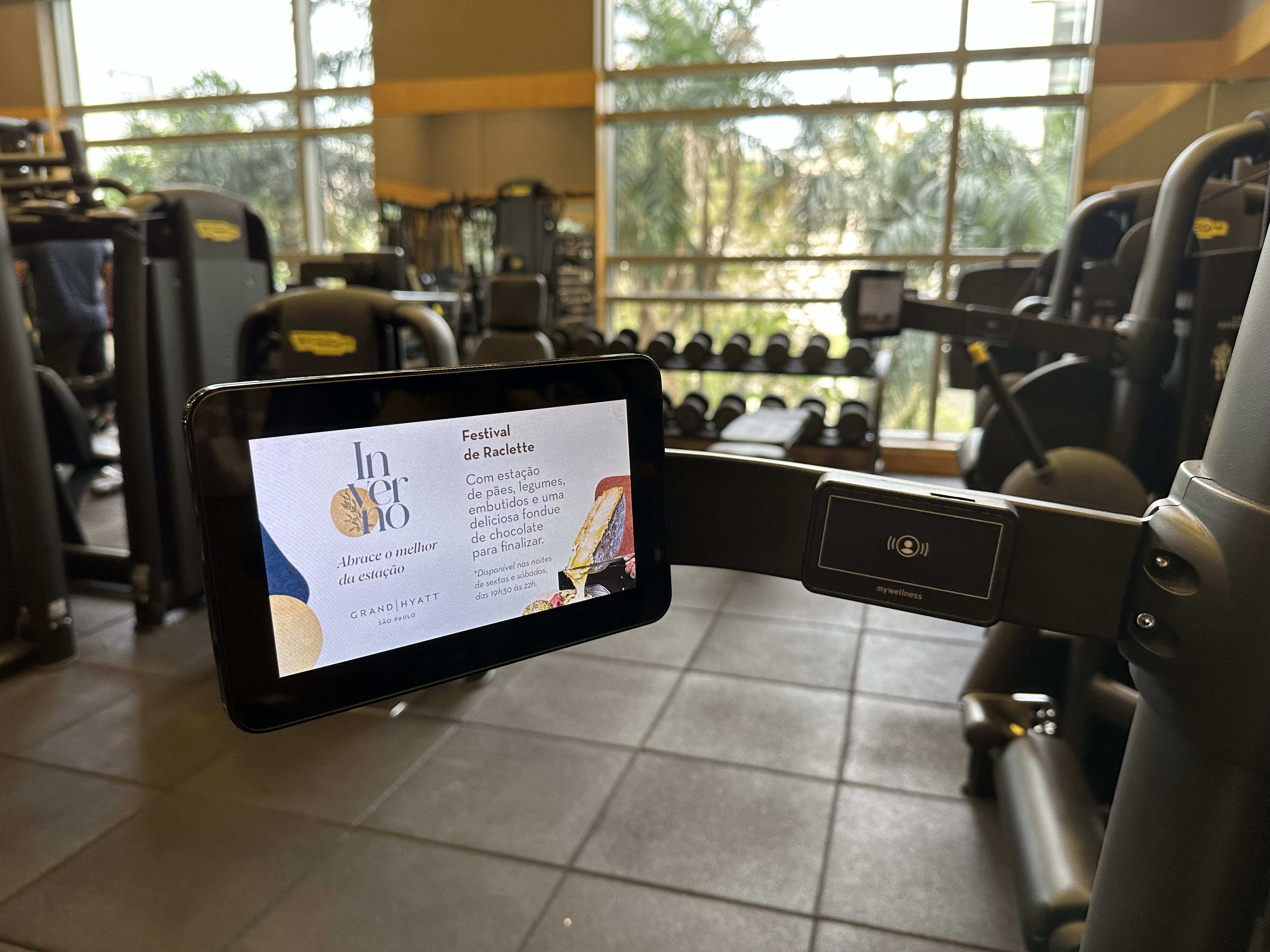 Grand Hyatt Sao Paulo gym equipment