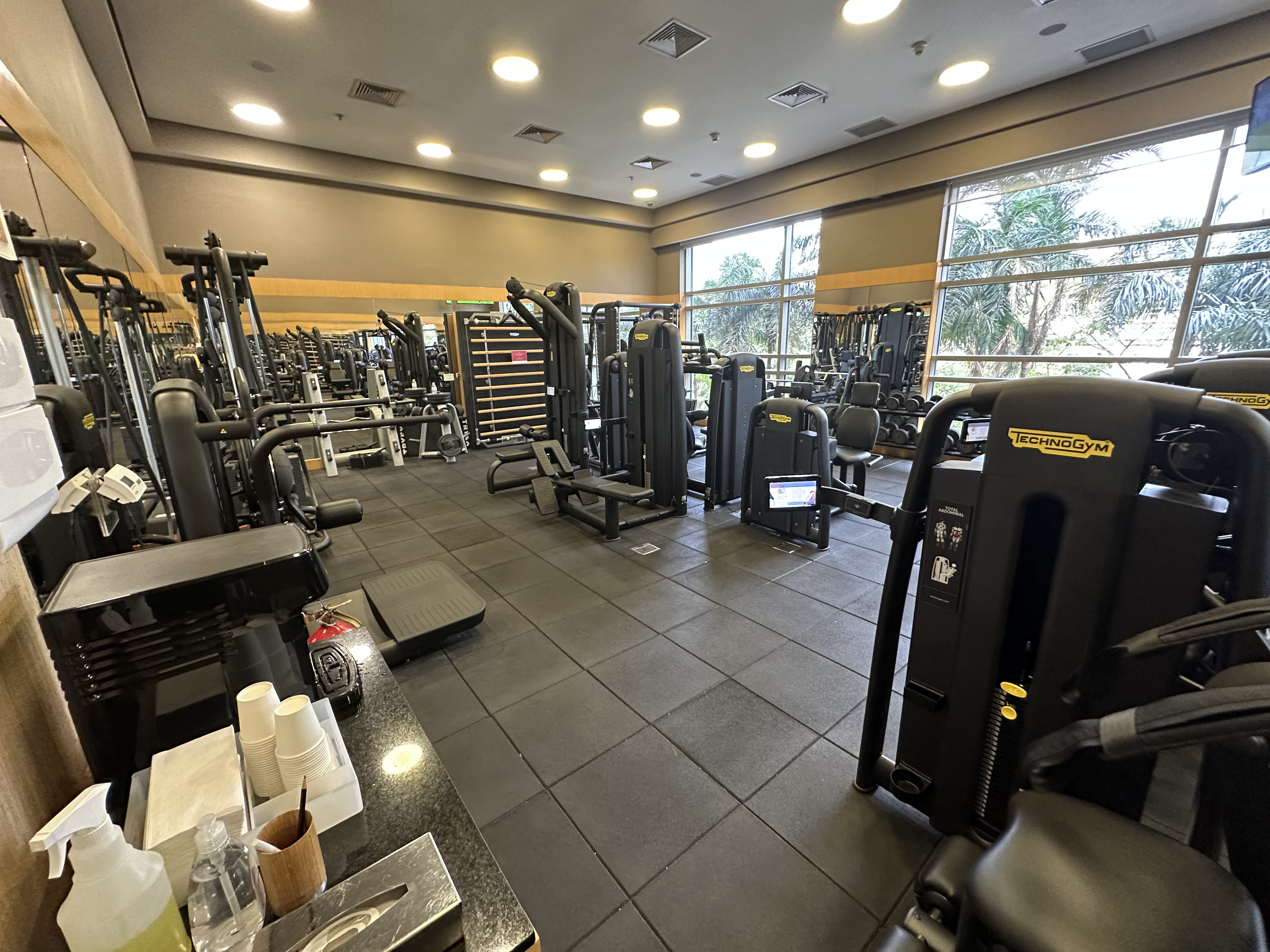Grand Hyatt Sao Paulo gym weights