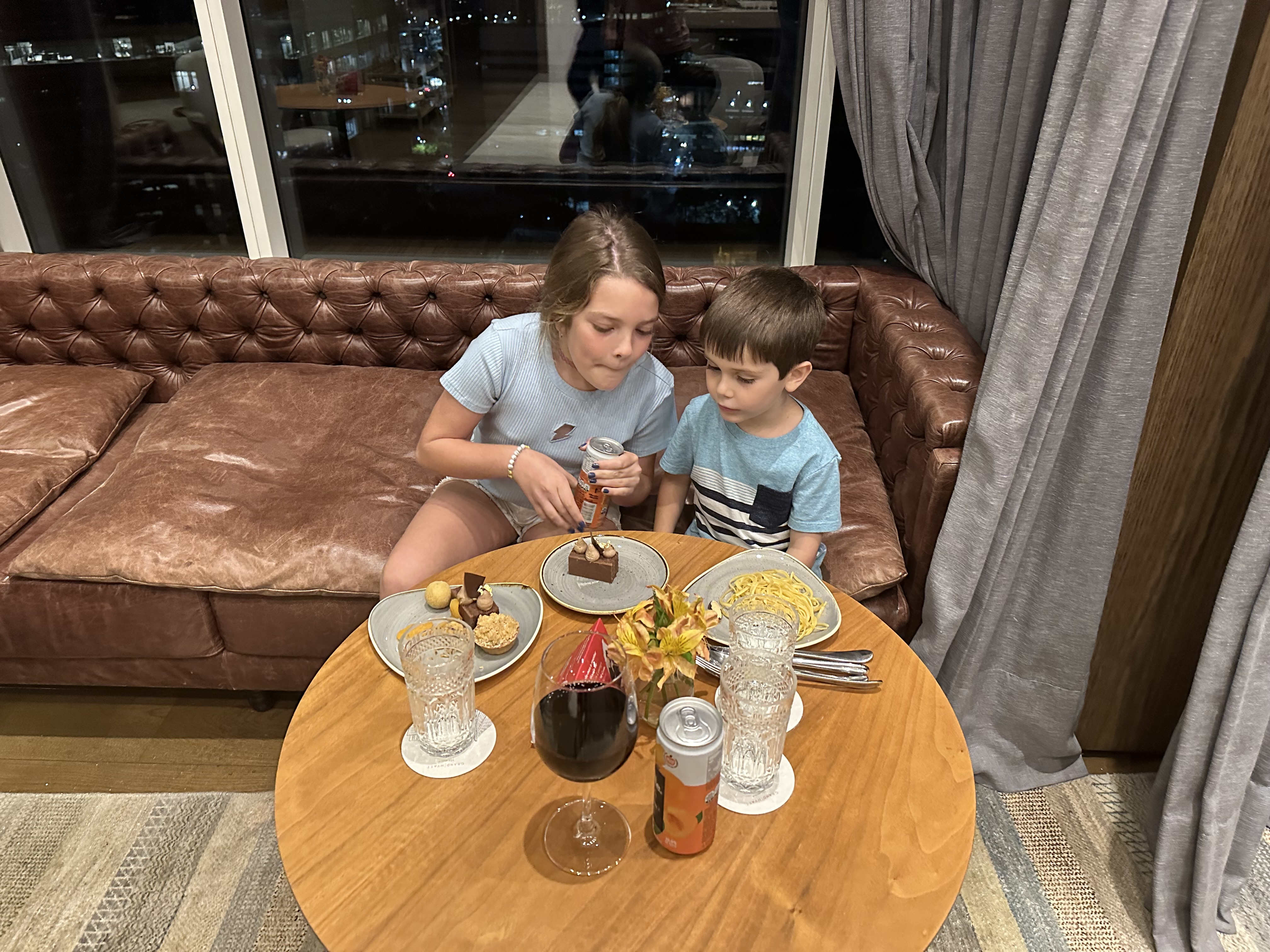 Grand Hyatt Sao Paulo lounge club kids