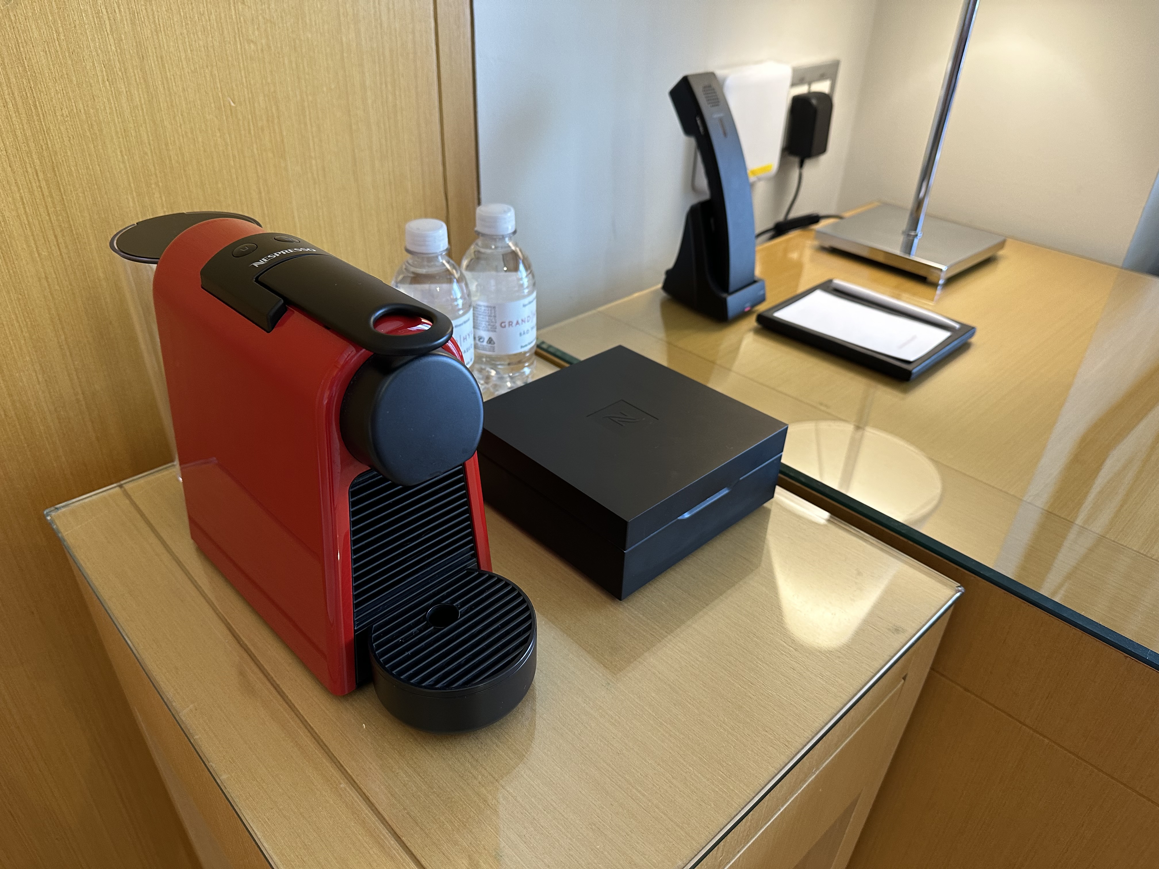Grand Hyatt Sao Paulo nespresso coffee maker