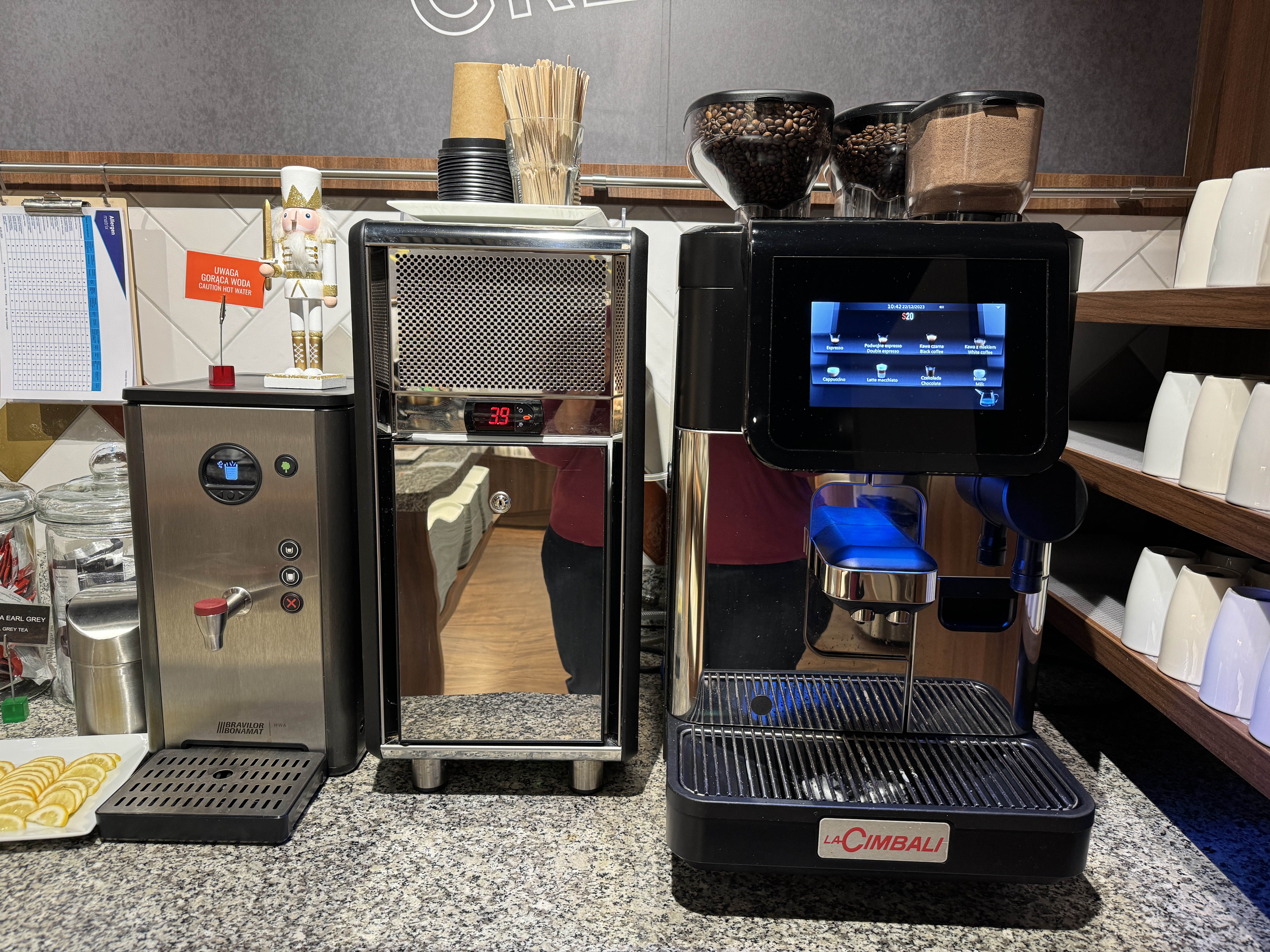 Hampton by Hilton Gdansk Old Town breakfast coffee Hampton by Hilton Gdansk Old Town breakfast coffee