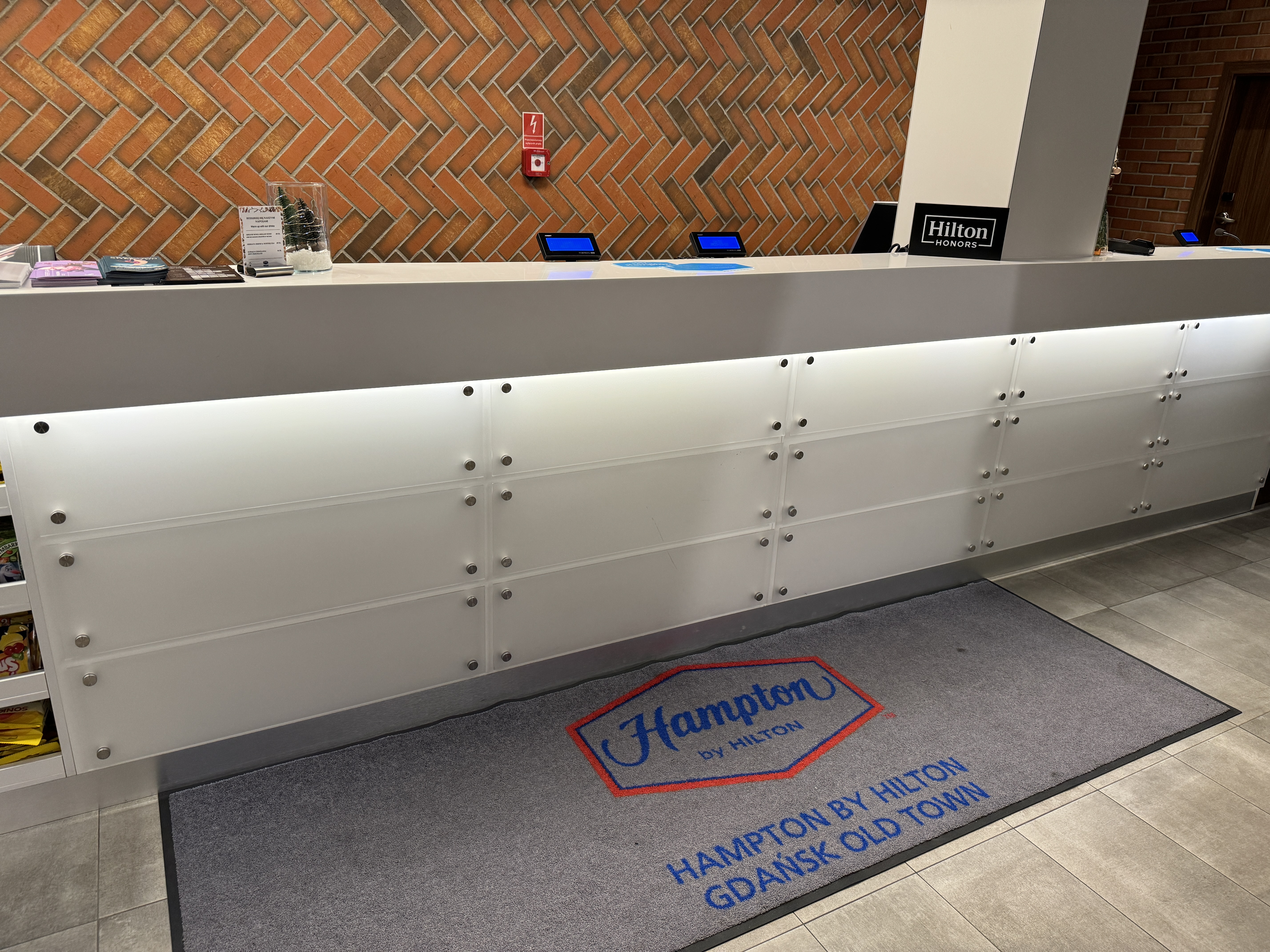 Hampton by Hilton Gdansk Old Town front desk Hampton by Hilton Gdansk Old Town front desk
