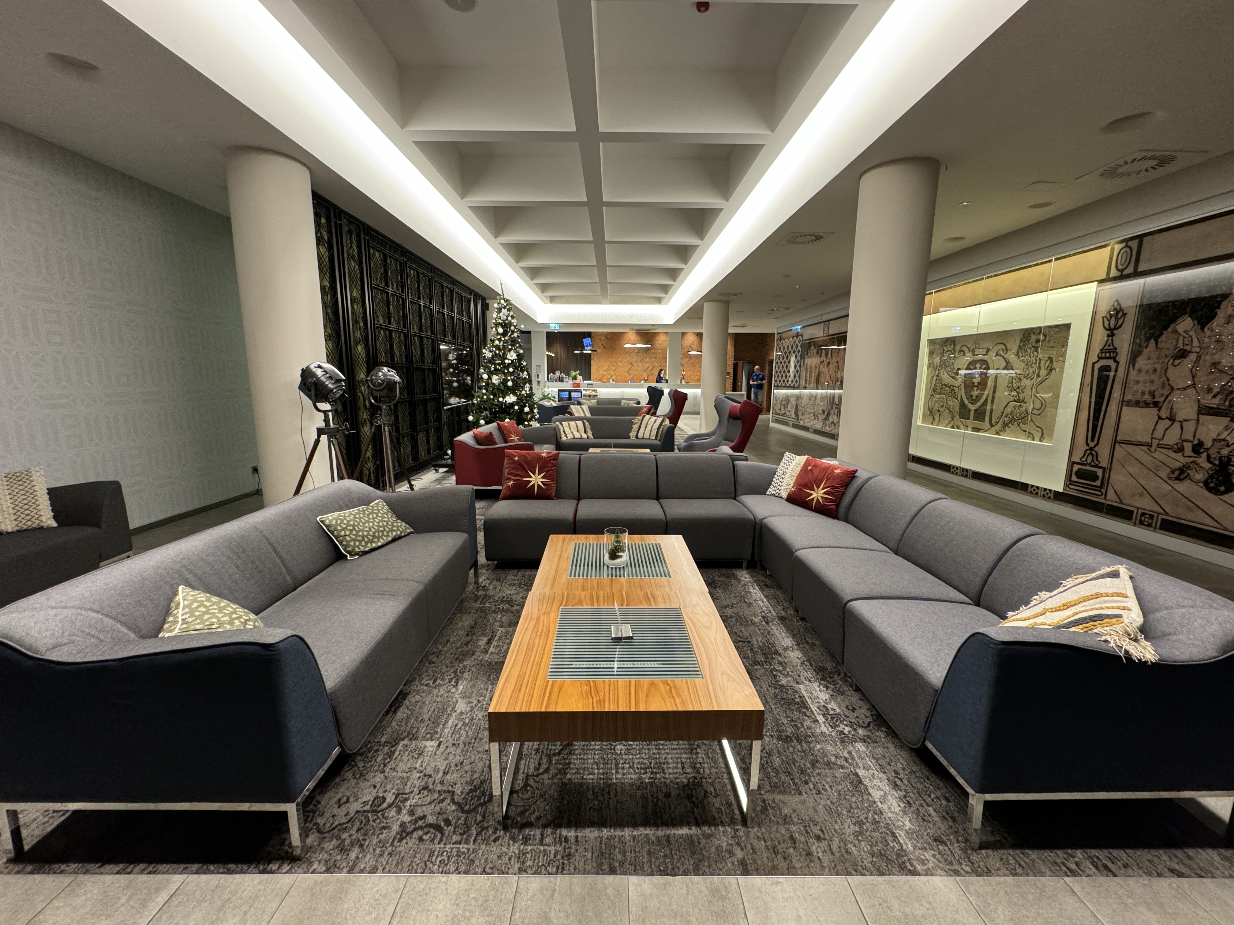 Hampton by Hilton Gdansk Old Town lobby towards desk