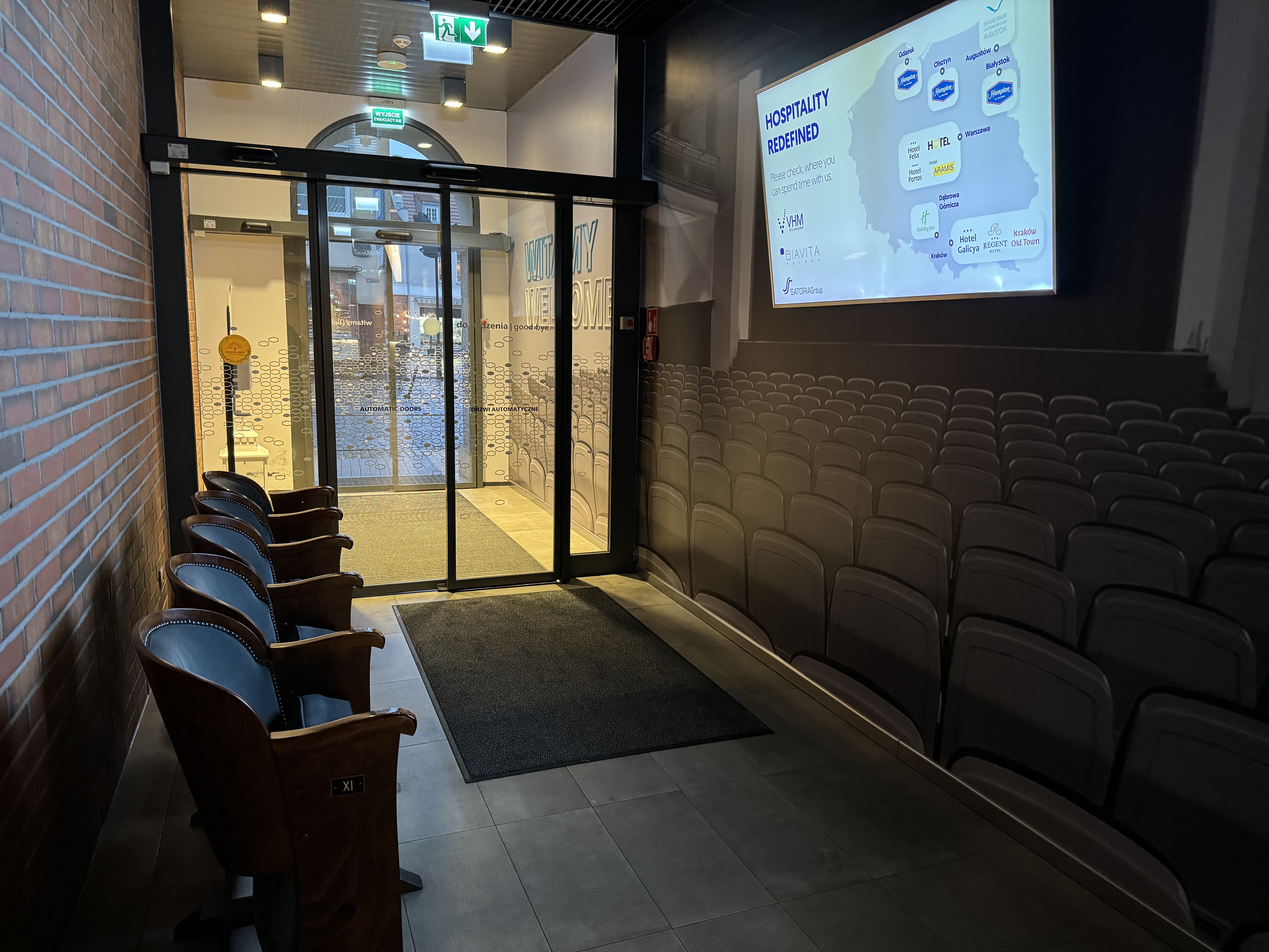 Hampton by Hilton Gdansk Old Town movie seats Hampton by Hilton Gdansk Old Town movie seats