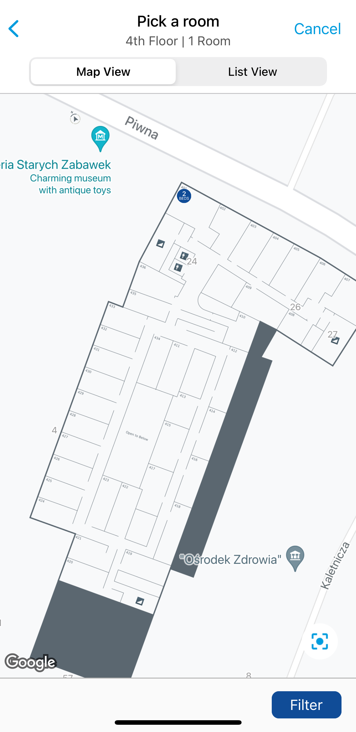 Hampton by Hilton Gdansk Old Town pick a room app Hampton by Hilton Gdansk Old Town pick a room app