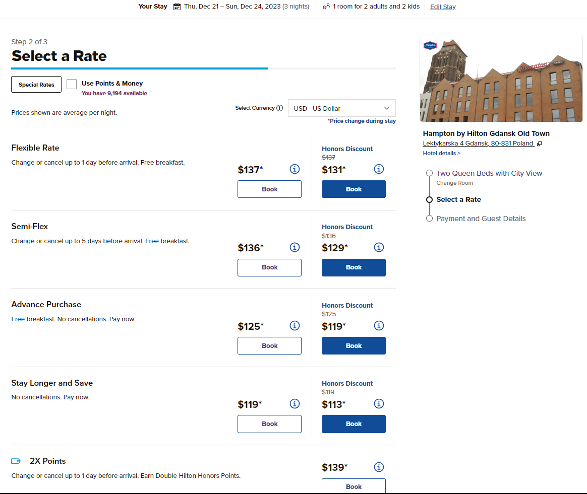 Hampton by Hilton Gdansk Old Town rates Hampton by Hilton Gdansk Old Town rates