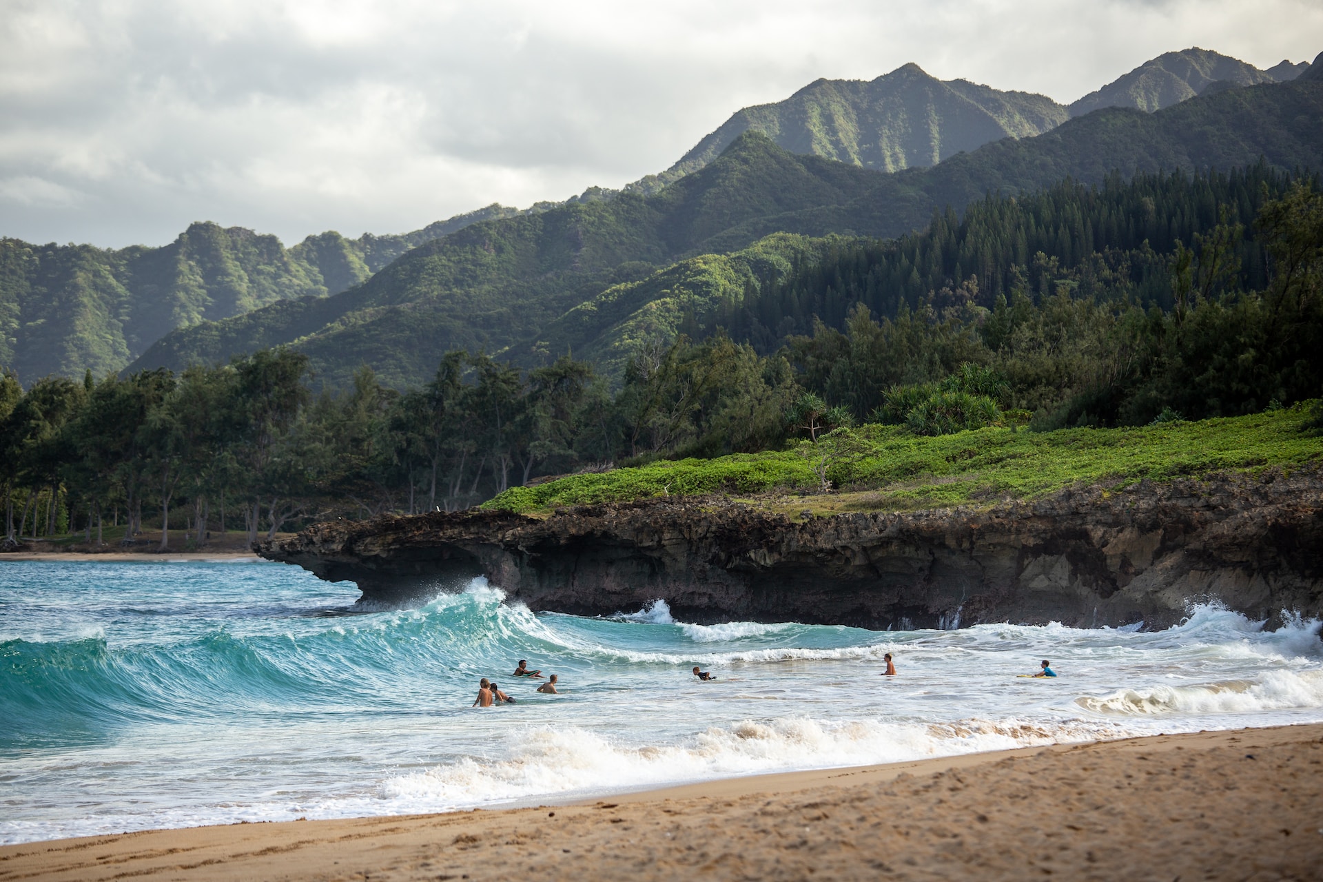 Hawaii surfers