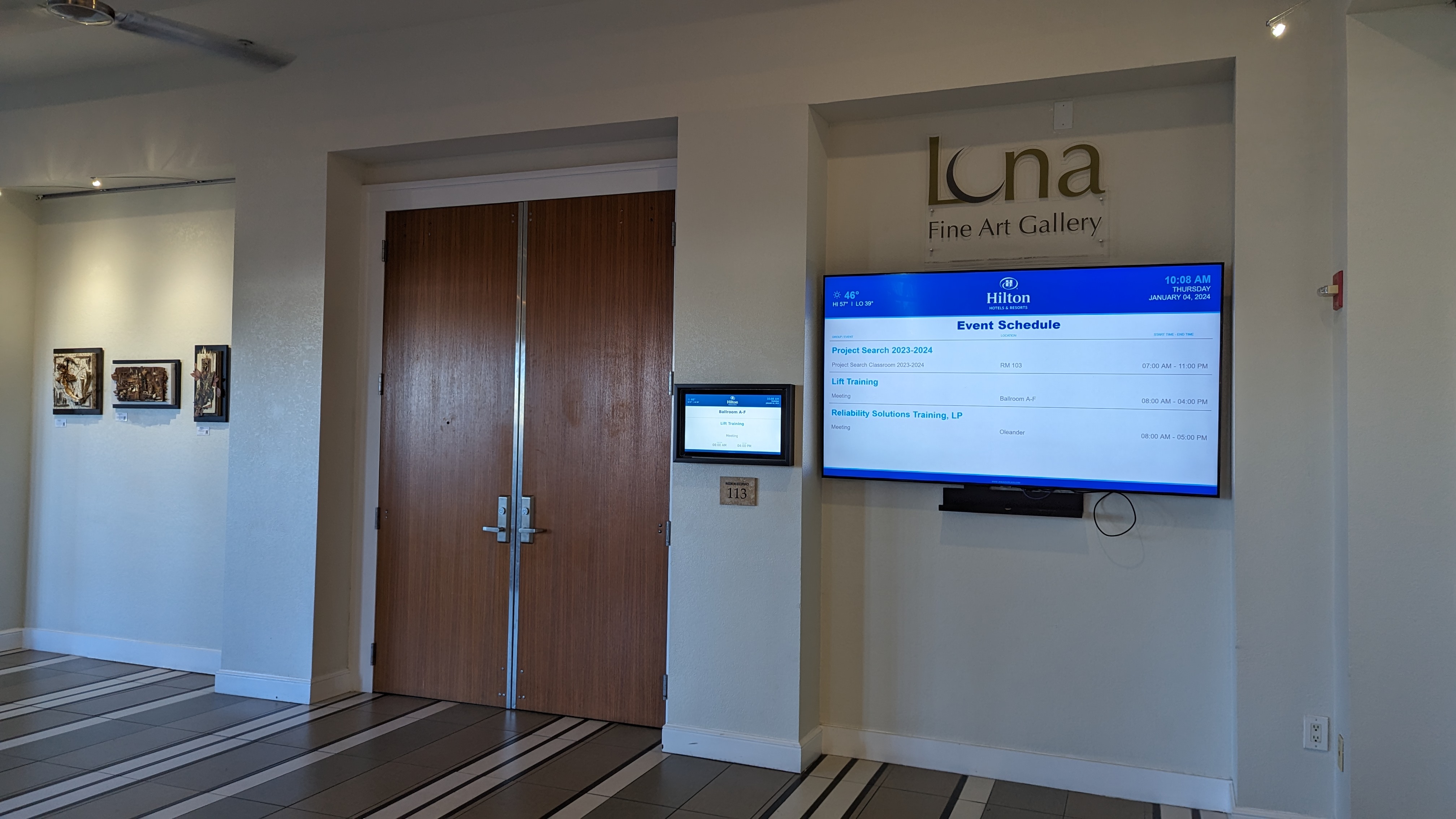 Hilton Pensacola Beach amenities conference center meeting rooms