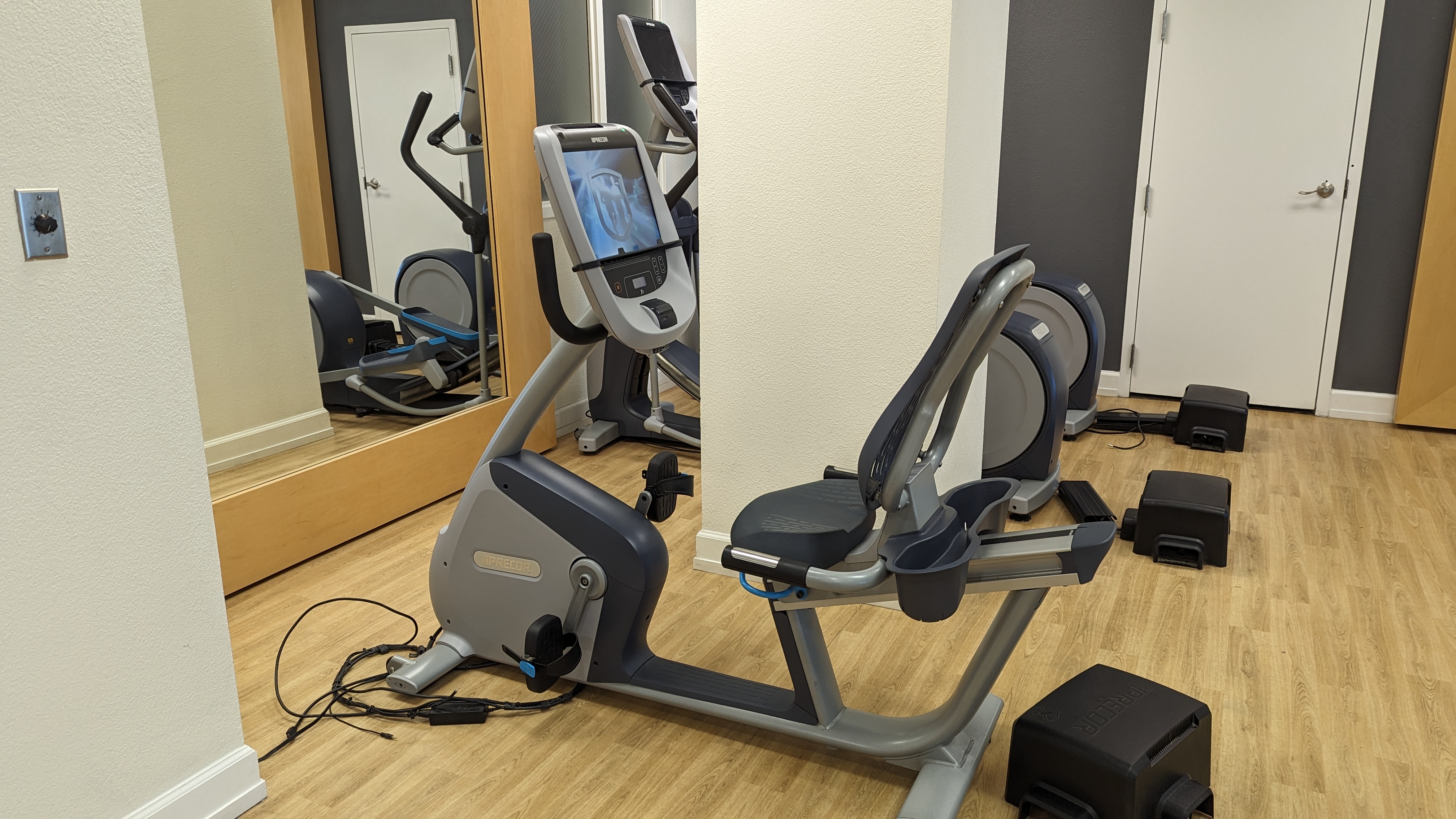 Hilton Pensacola Beach amenities fitness center bike