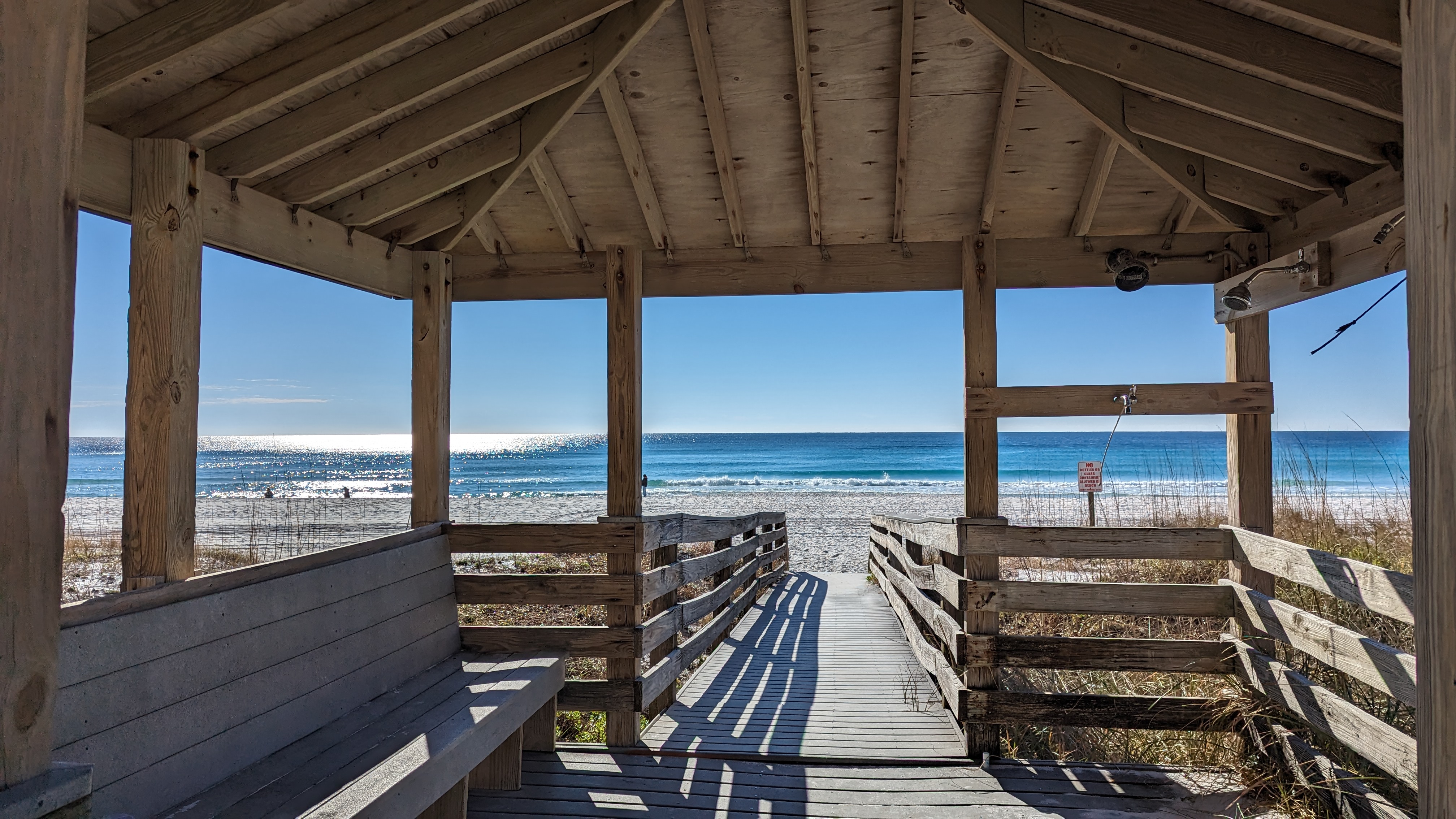 Hilton Pensacola Beach amenties beach boardwalk