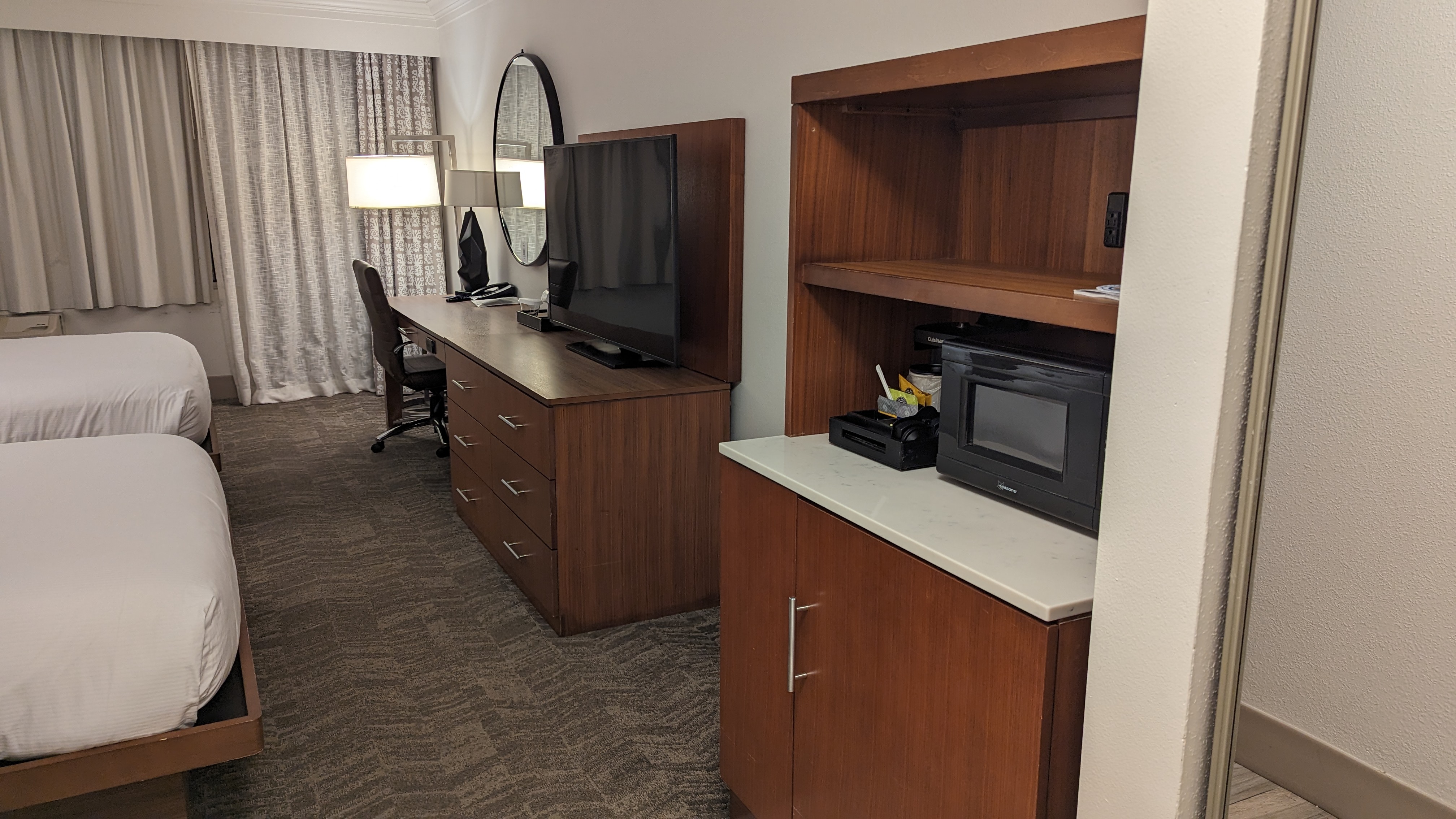 Hilton Pensacola Beach guestroom view