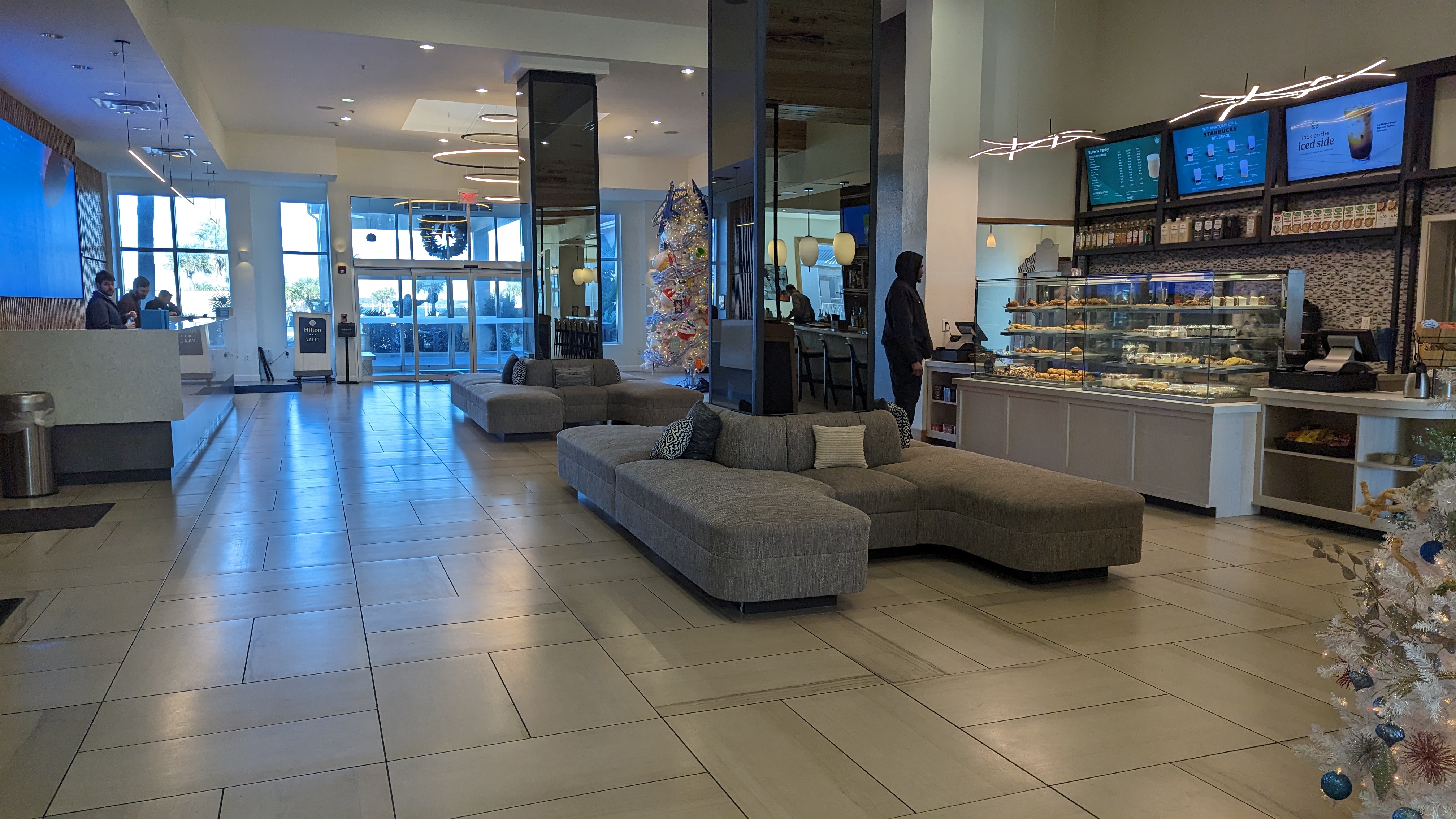 Hilton Pensacola Beach lobby