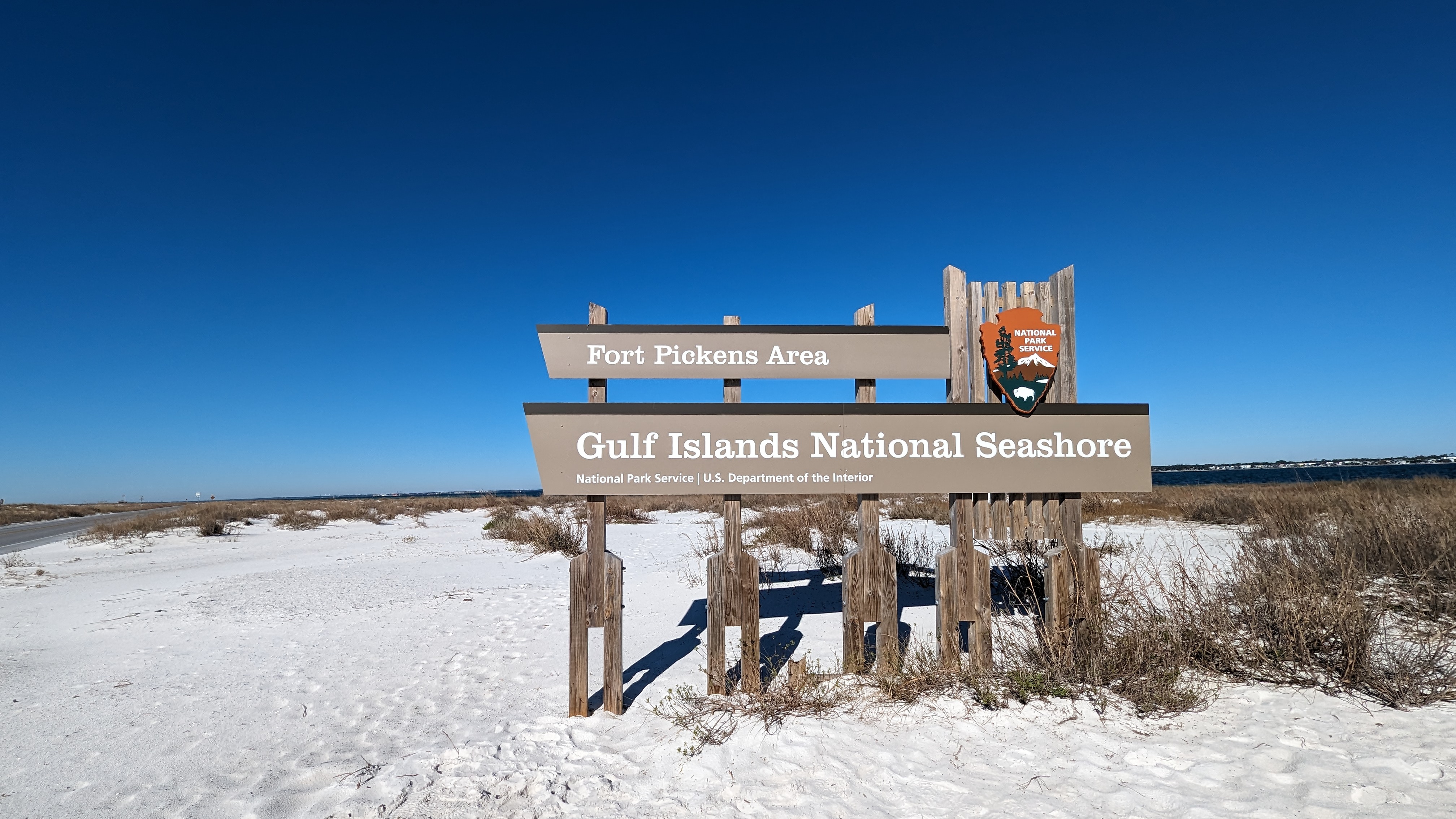 Hilton Pensacola Beach location Gulf Islands National Seashore