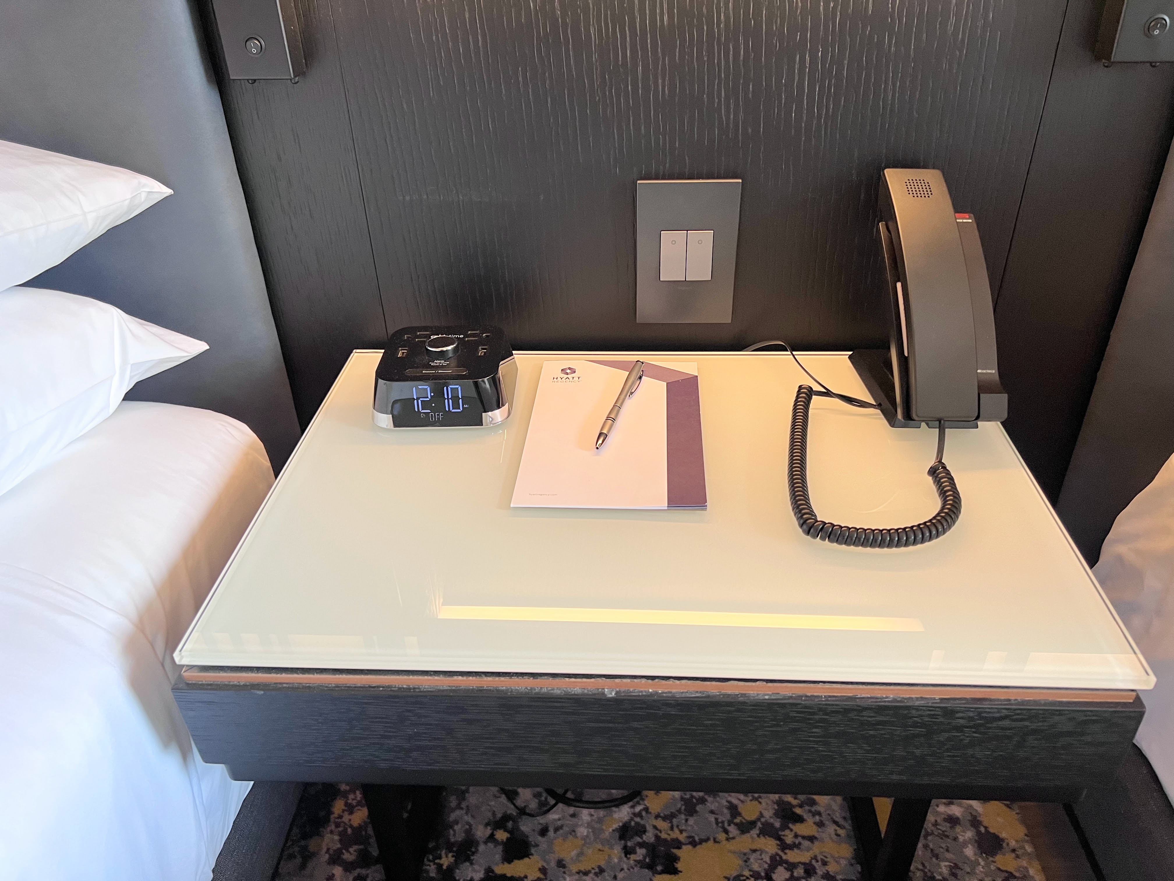 Hyatt Regency Chicago nightstand Hyatt Regency Chicago nightstand