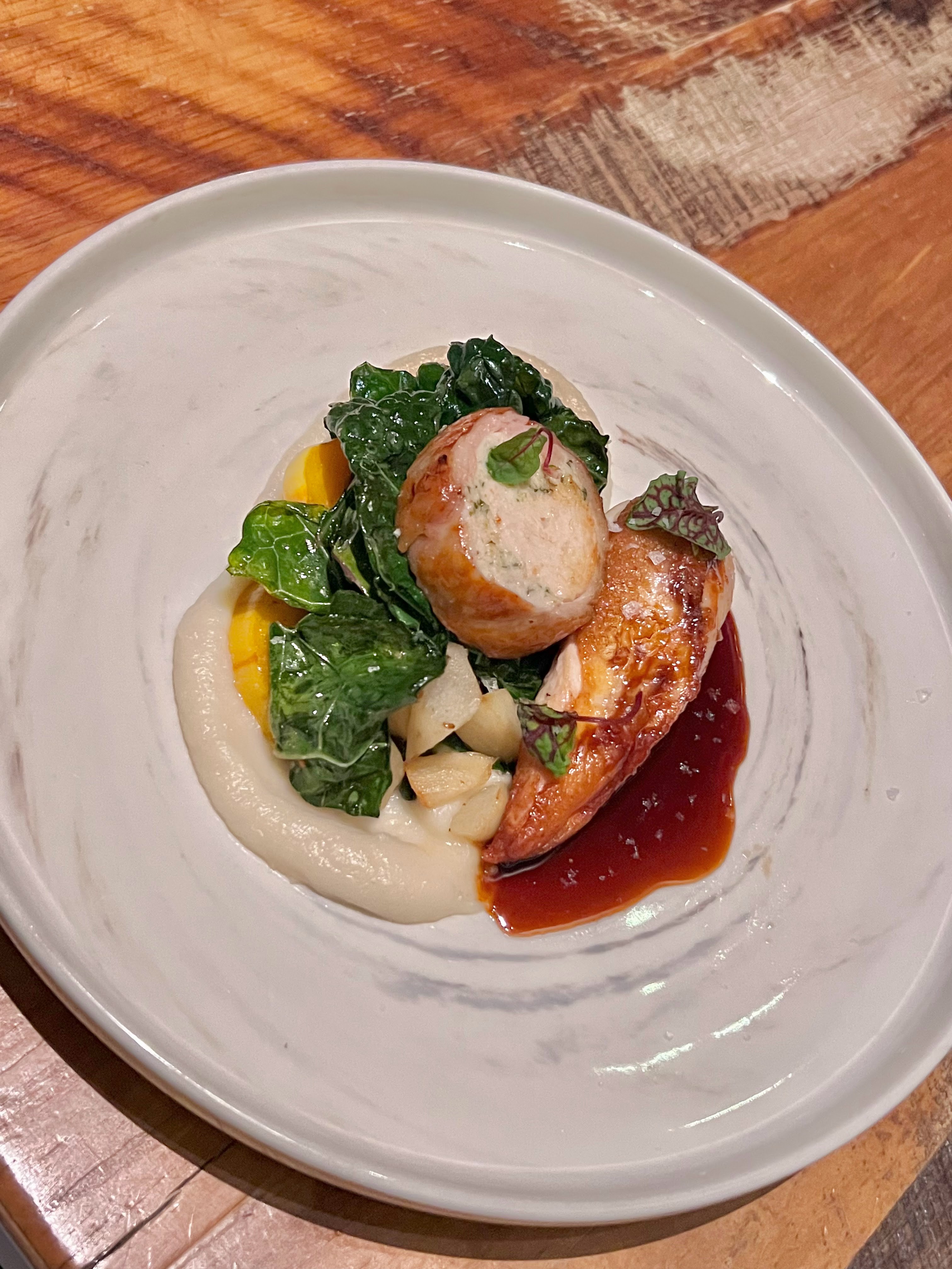 Joyce Farms Chicken at The Guild House