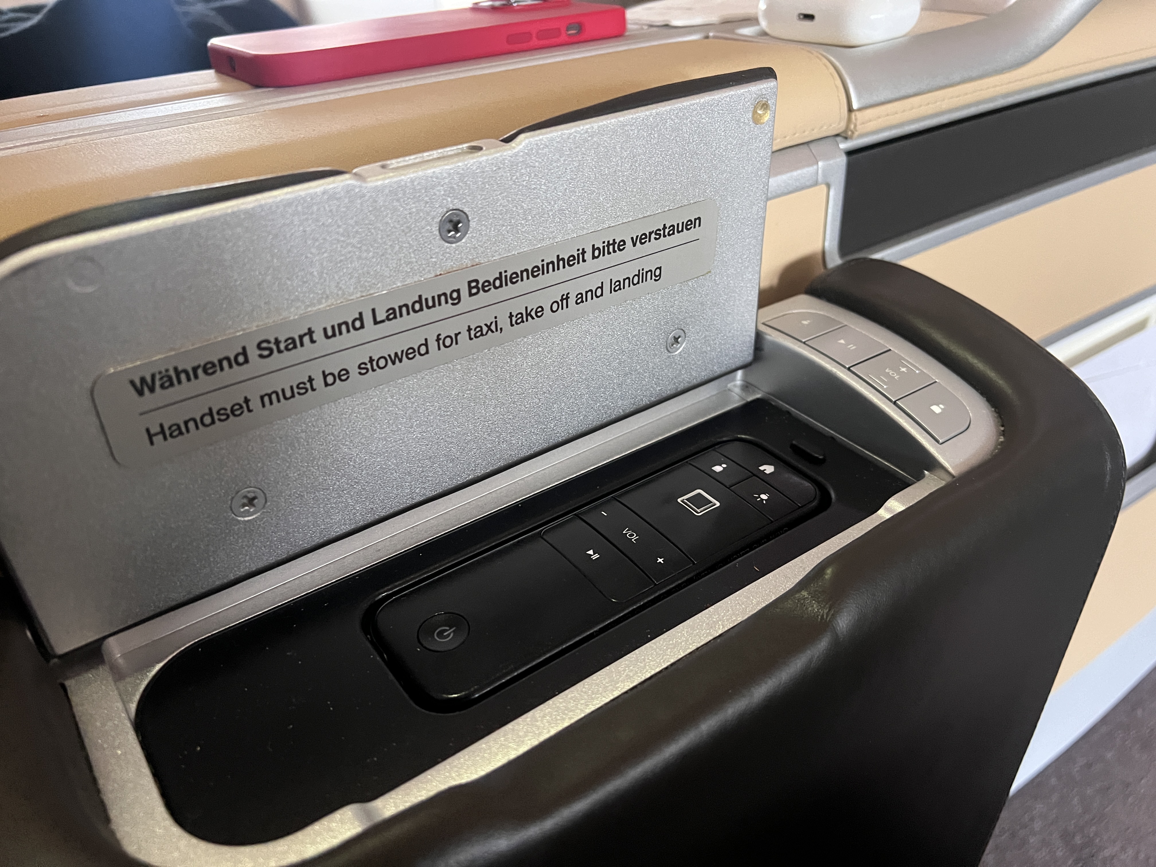 LH F A346 IFE remote stored
