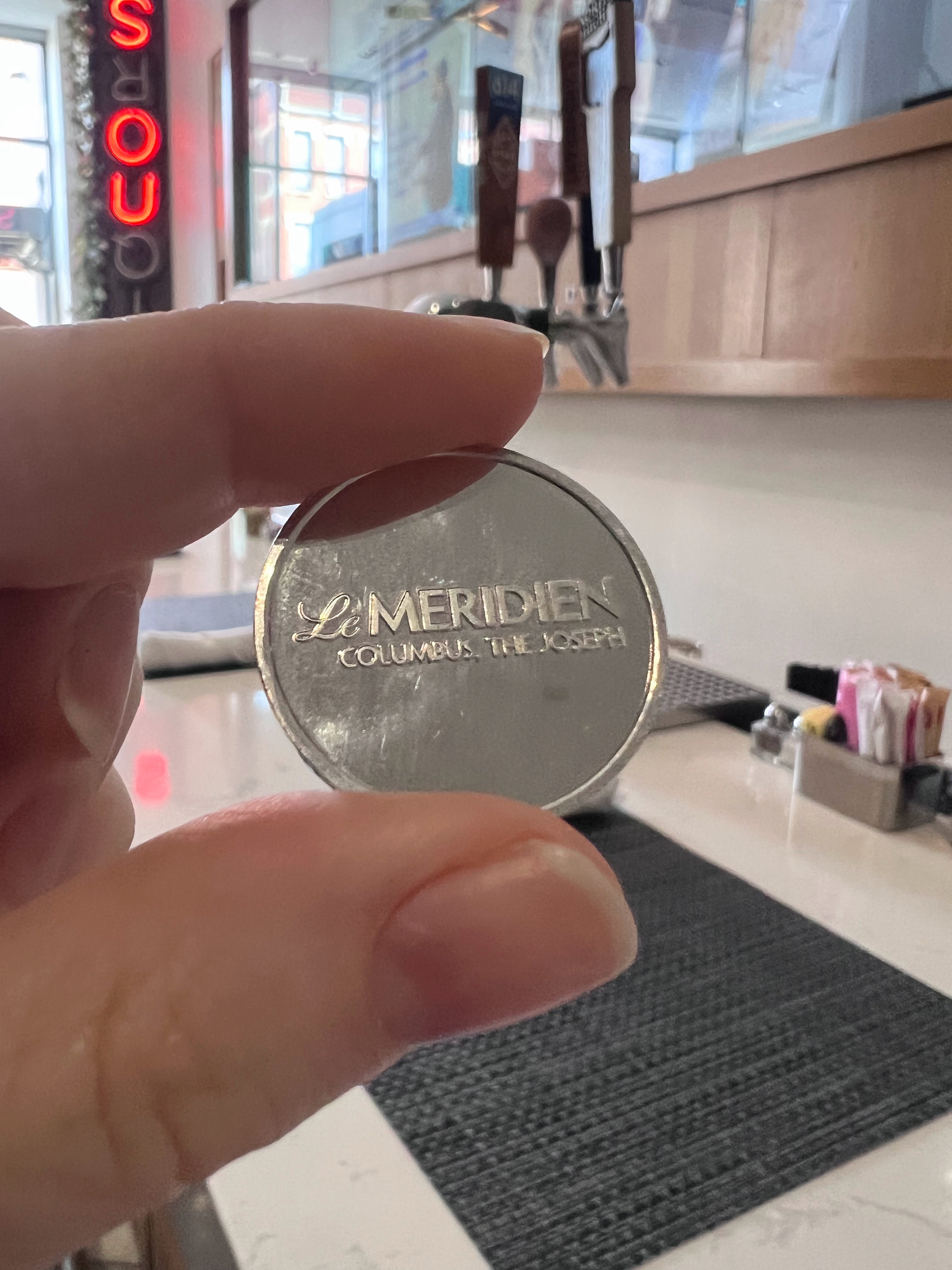 Le Meridien Columbus The Joseph free coffee token