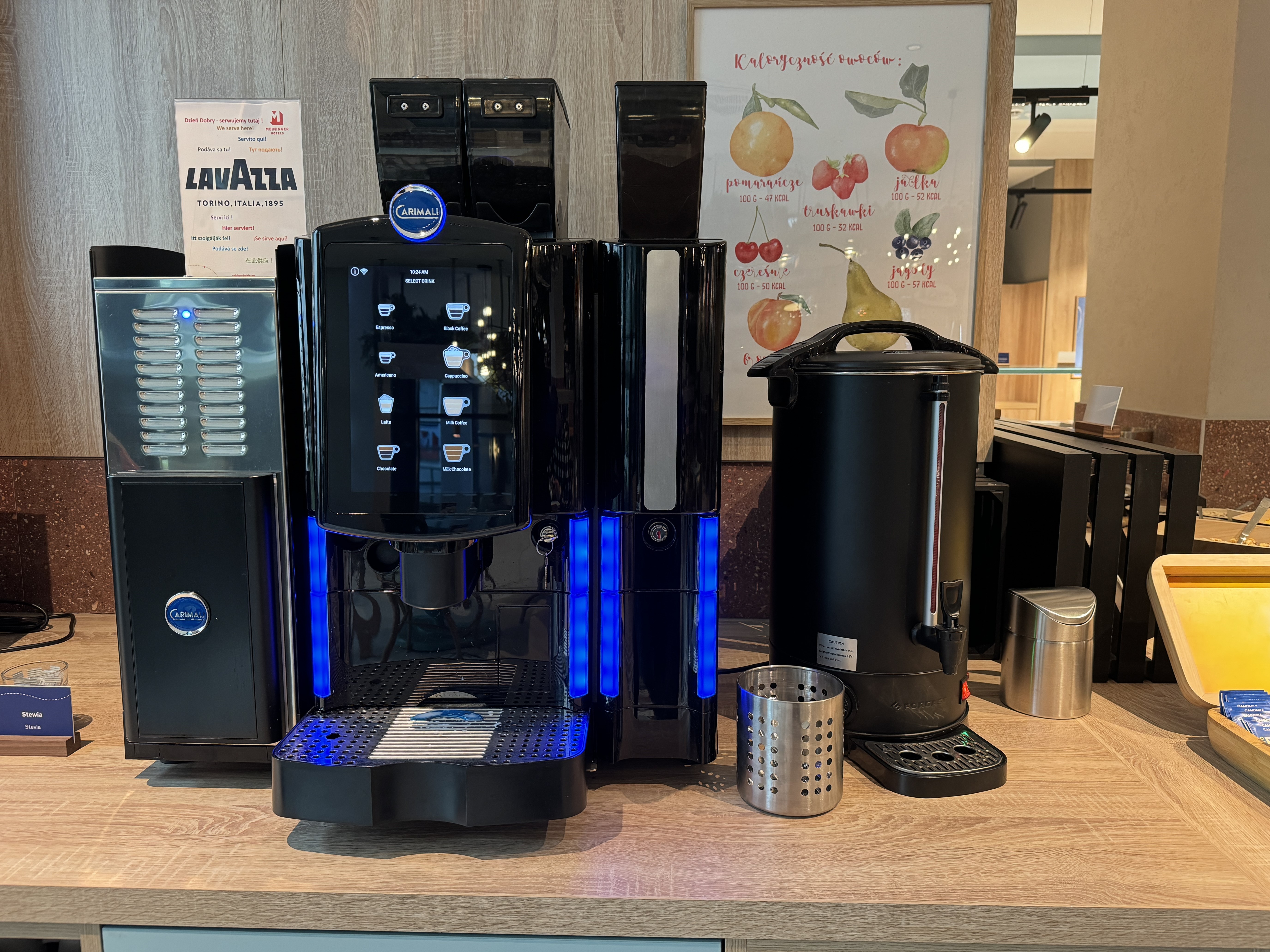 MEININGER Krakow Centrum breakfast coffee MEININGER Krakow Centrum breakfast coffee