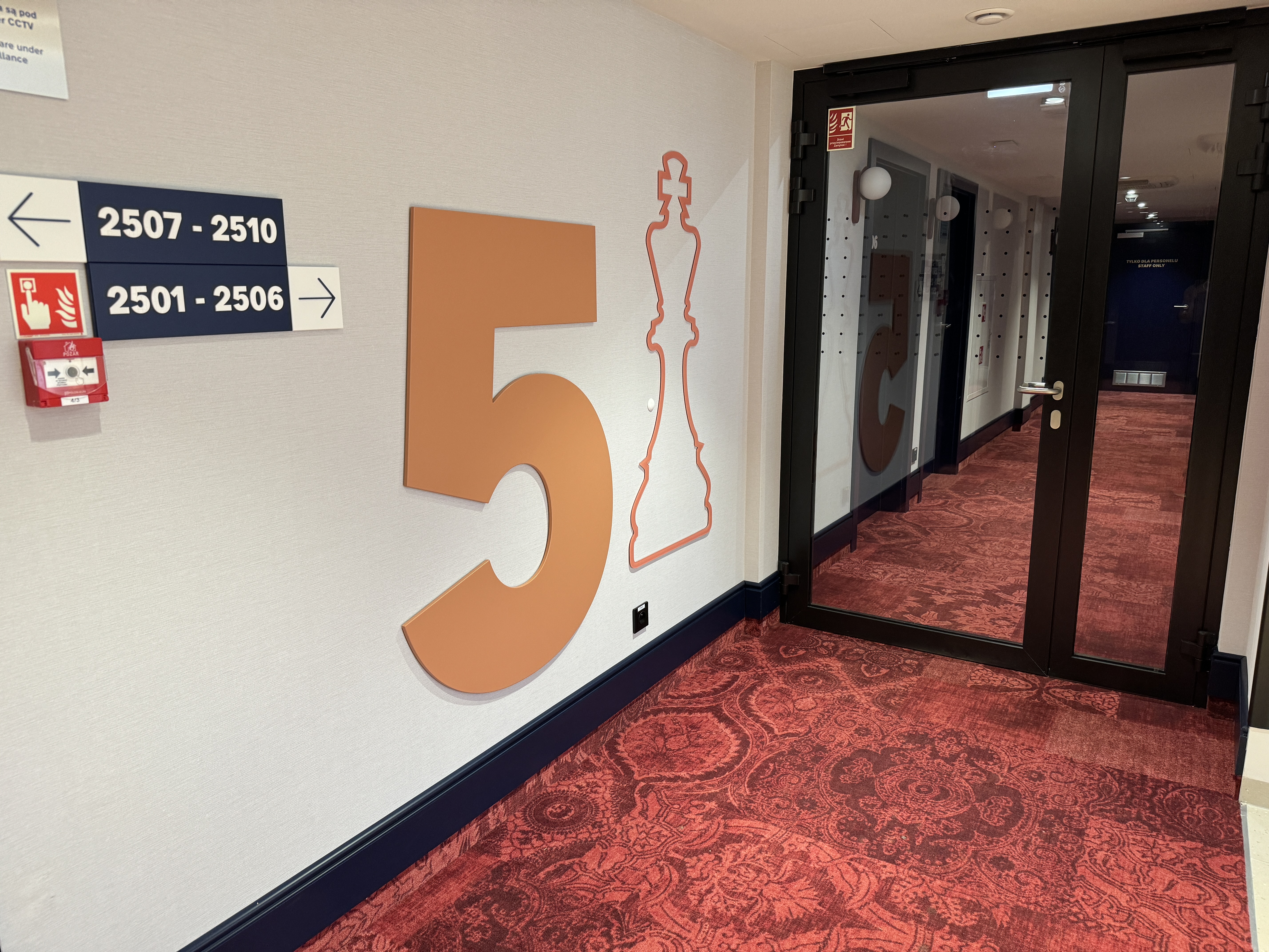 MEININGER Krakow Centrum floor 5 hallway MEININGER Krakow Centrum floor 5 hallway