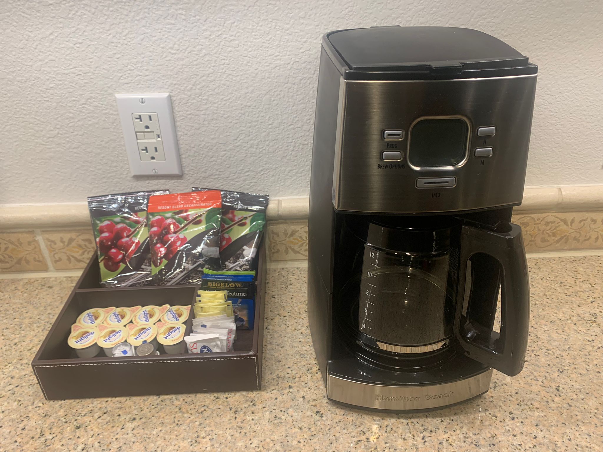 Marriotts Grand Chateau Las Vegas 2BR Villa kitchen coffee supplies