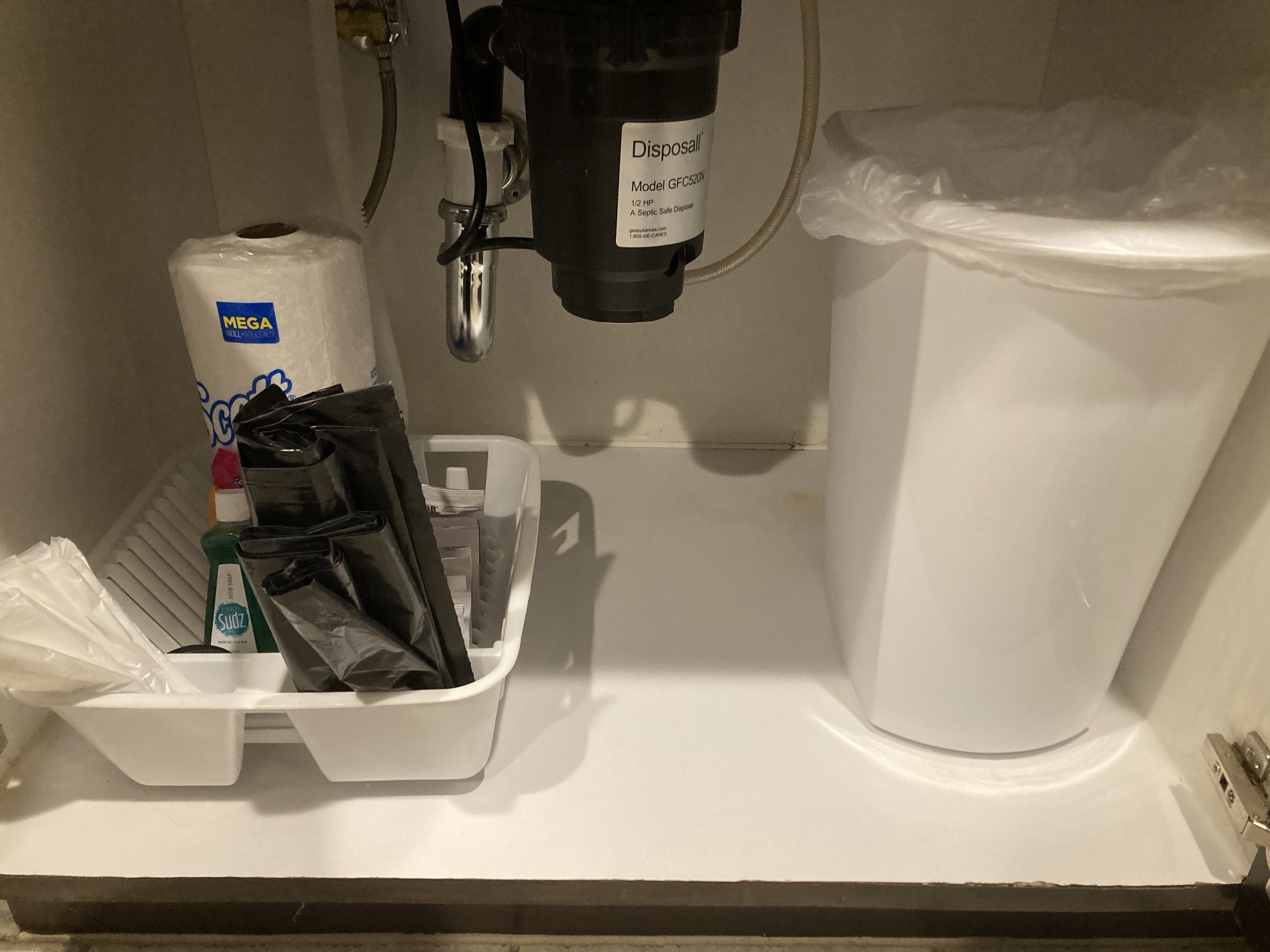 Marriotts Grand Chateau Las Vegas 2BR Villa kitchen supplies under sink