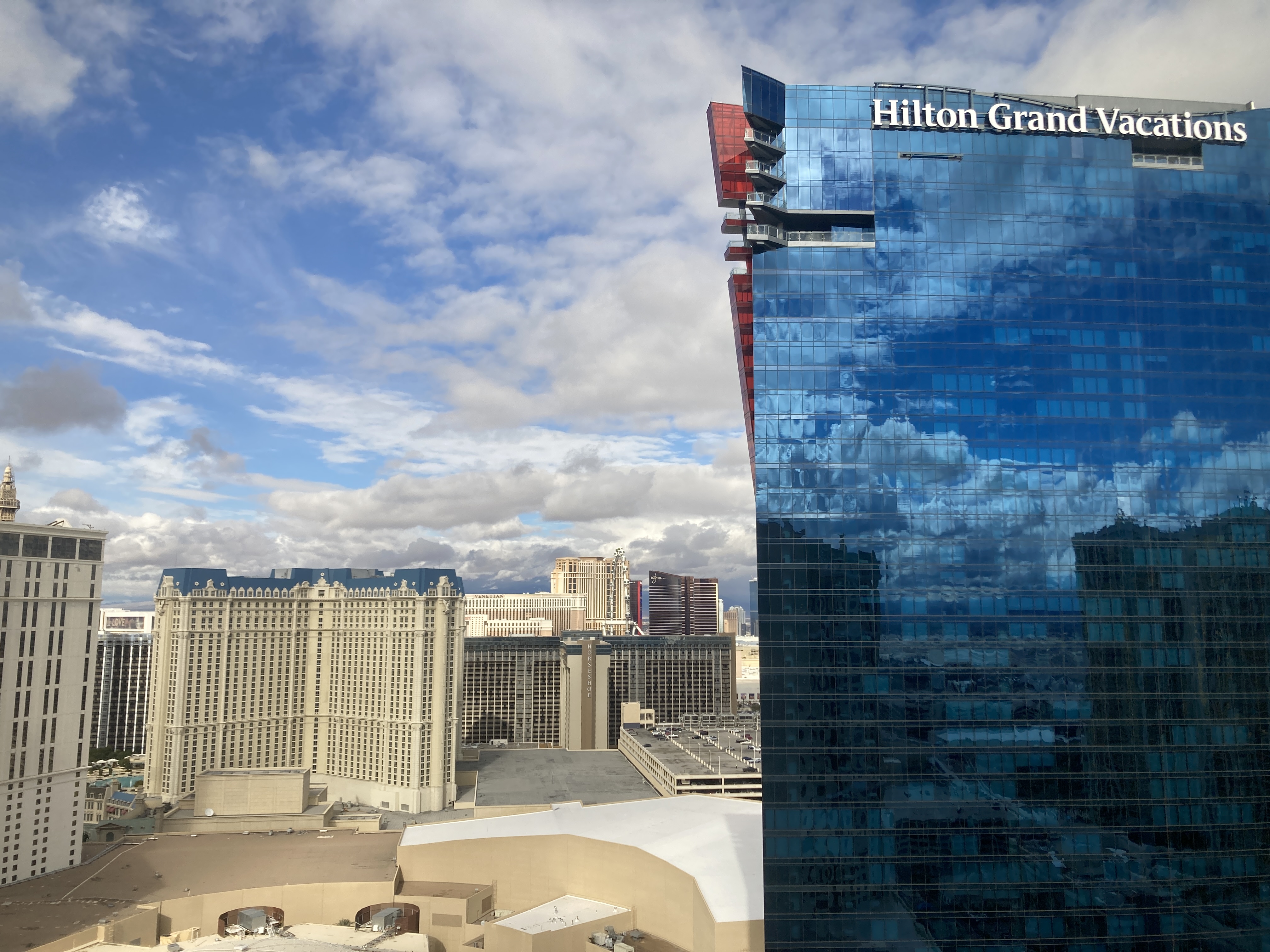 Marriotts Grand Chateau Las Vegas 2BR Villa view from 2nd bedroom