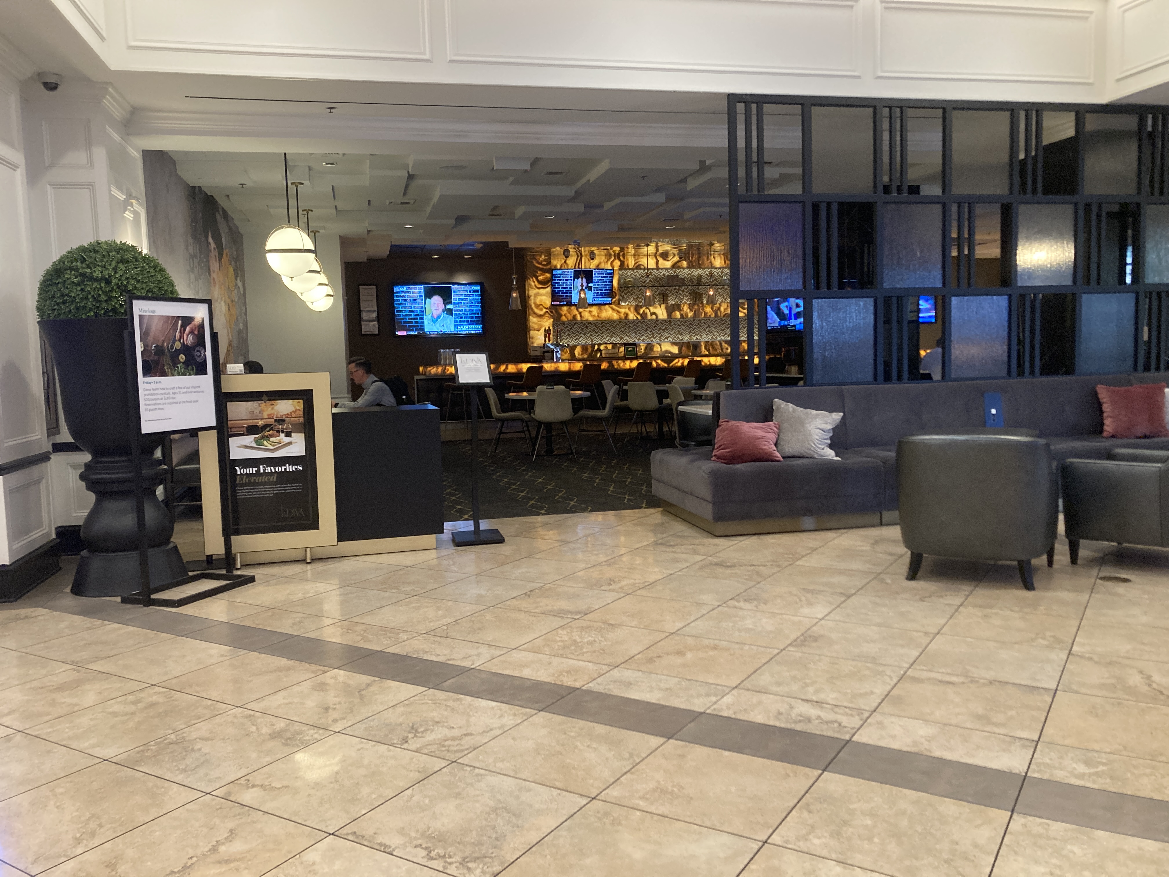 Marriotts Grand Chateau Las Vegas La Diva restaurant entrance