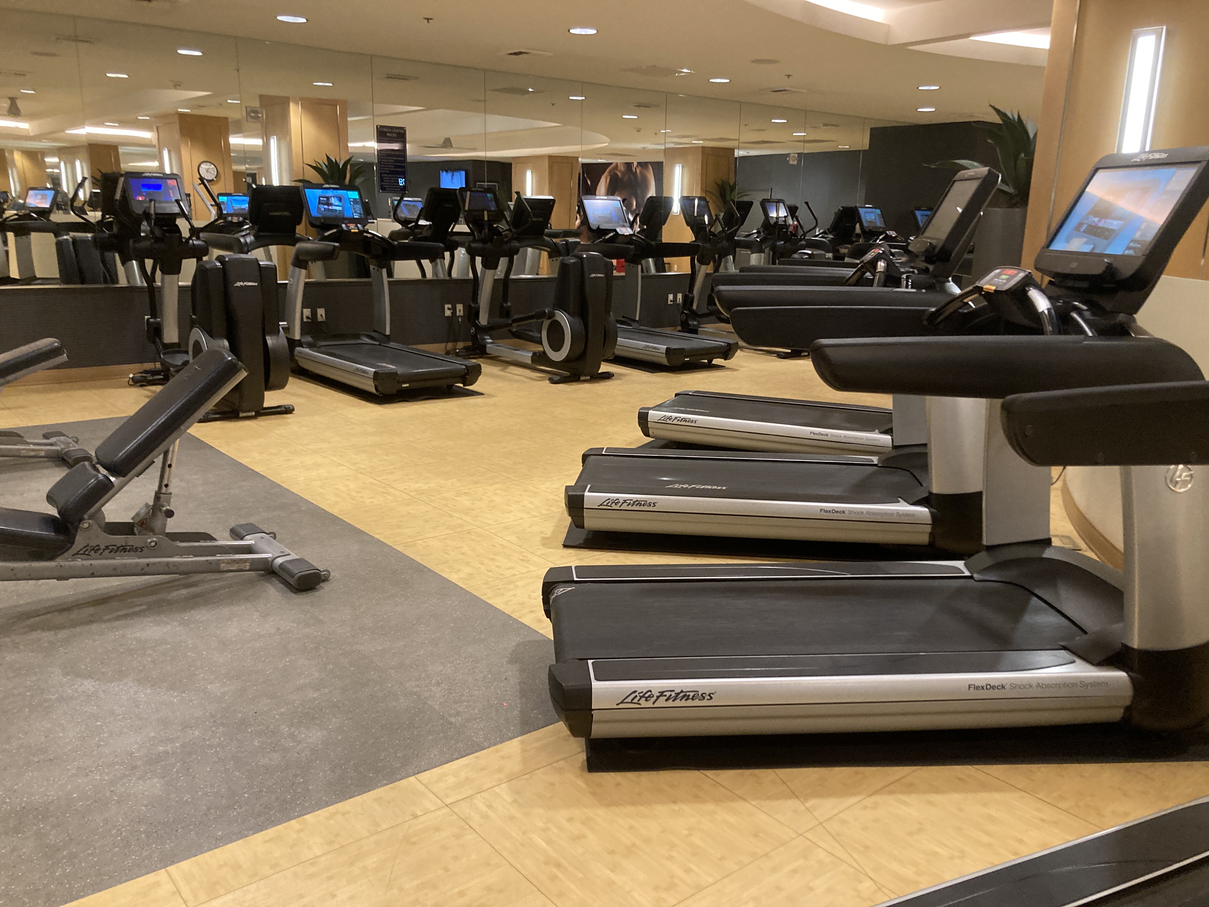 Marriotts Grand Chateau Las Vegas gym cardio machines