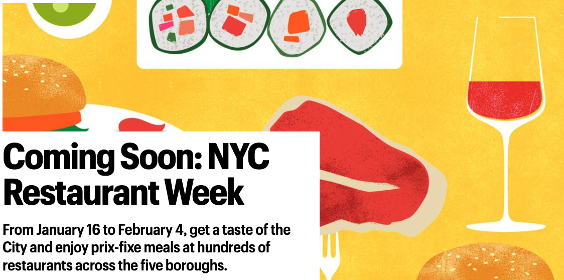 NYC Restaurant Week NYC Restaurant Week