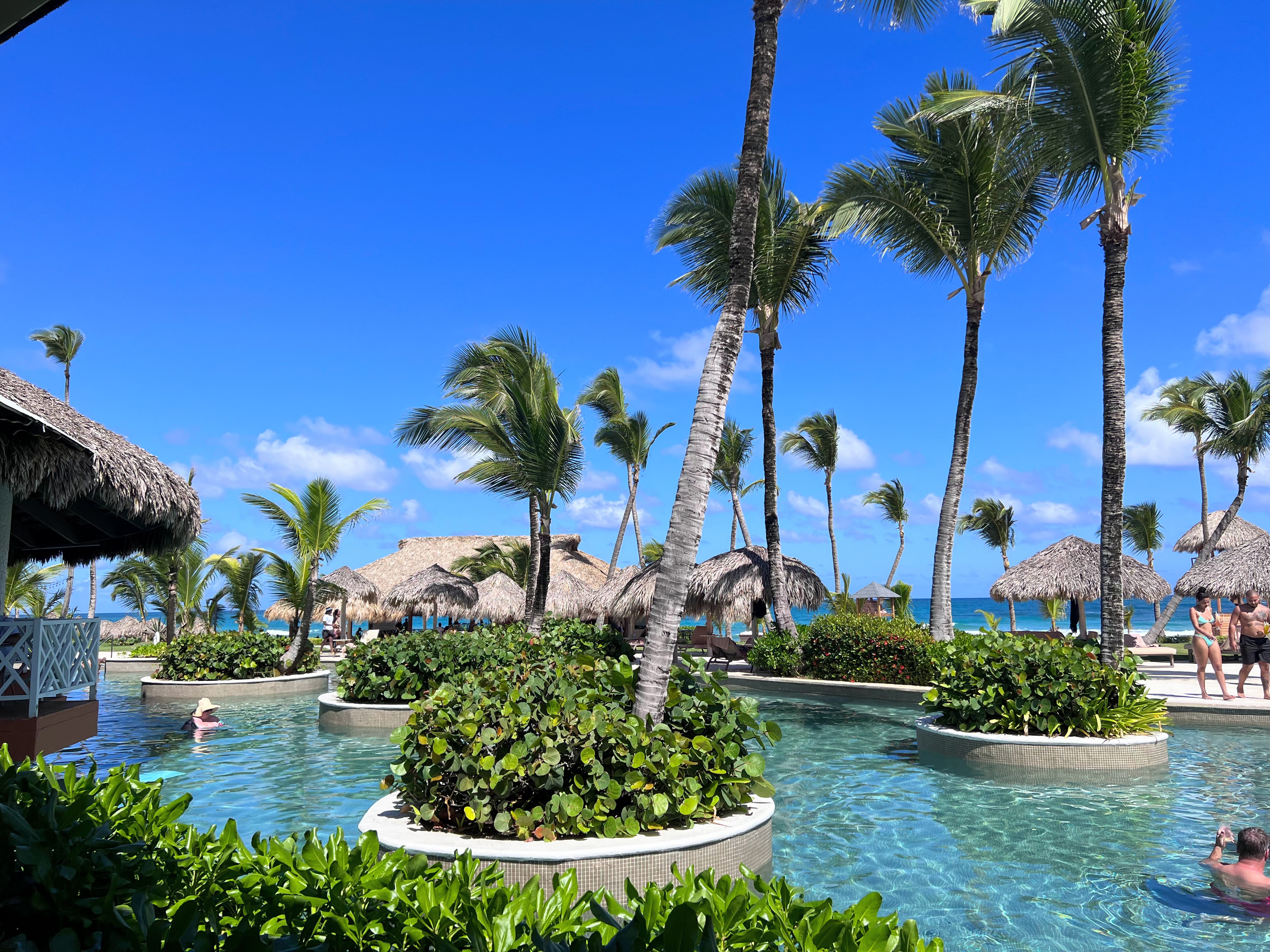 Excellence Punta Cana oceanview suite with pool access Pool at Excellence Punta Cana