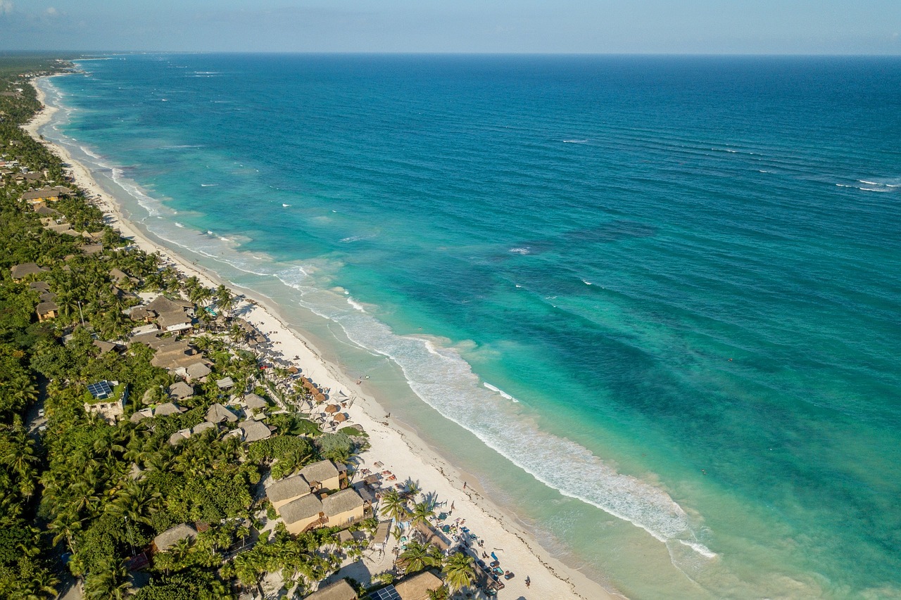 Riviera Maya coastline Riviera Maya coastline