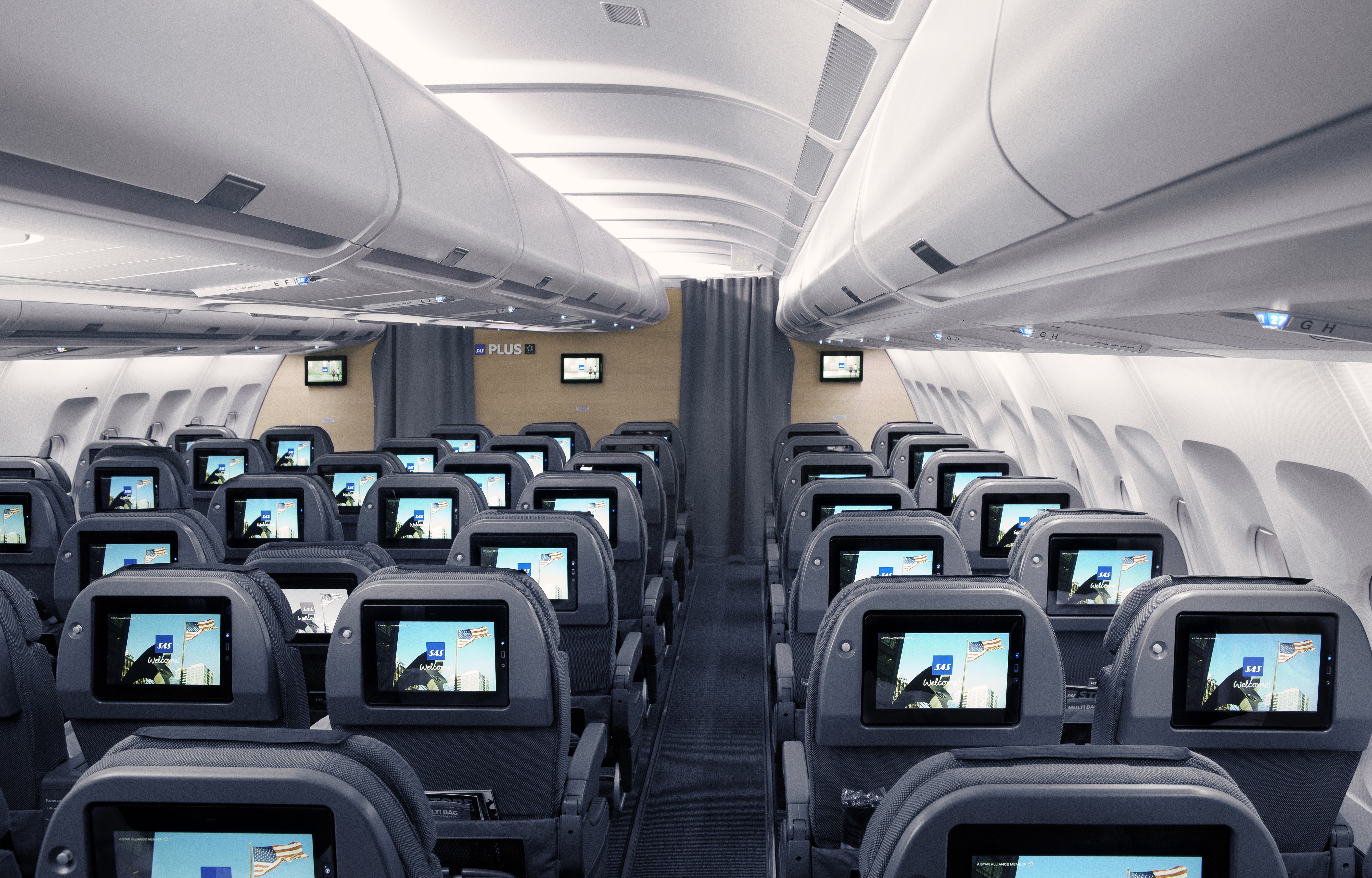 SAS Premium Economy Cabin